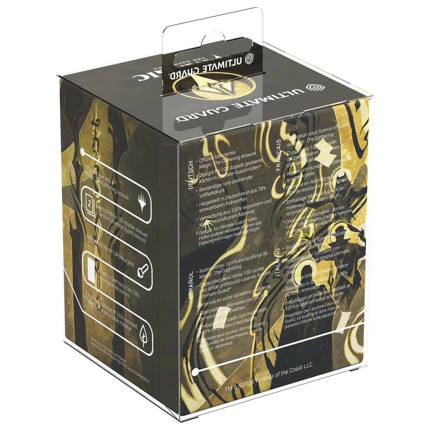 Ultimate Guard RTE Boulder 100+ Magic: The Gathering "Secrets of Strixhaven" - Silverquill fotografija izdelka