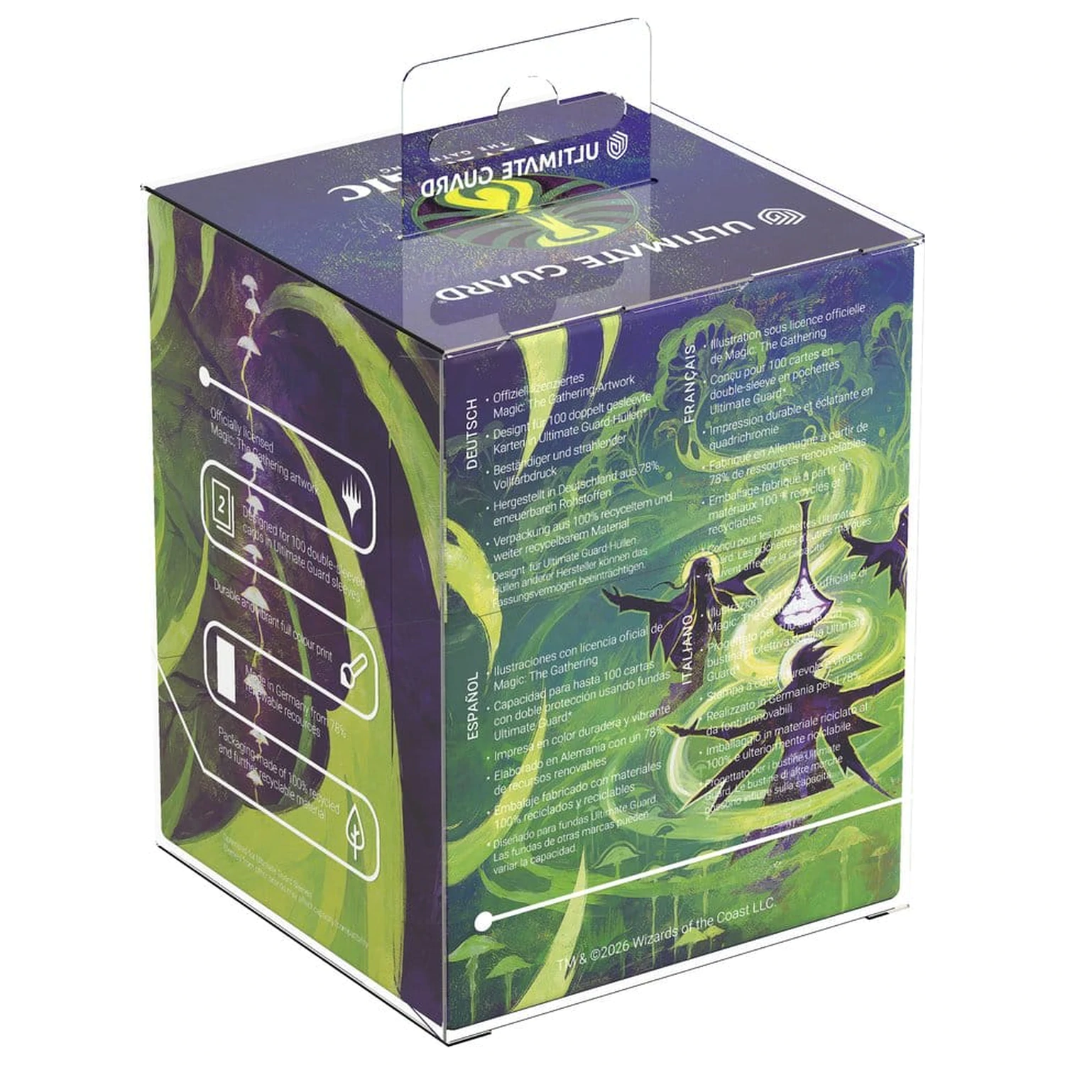 Ultimate Guard RTE Boulder 100+ Magic: The Gathering "Secrets of Strixhaven" - Witherbloom fotografija izdelka