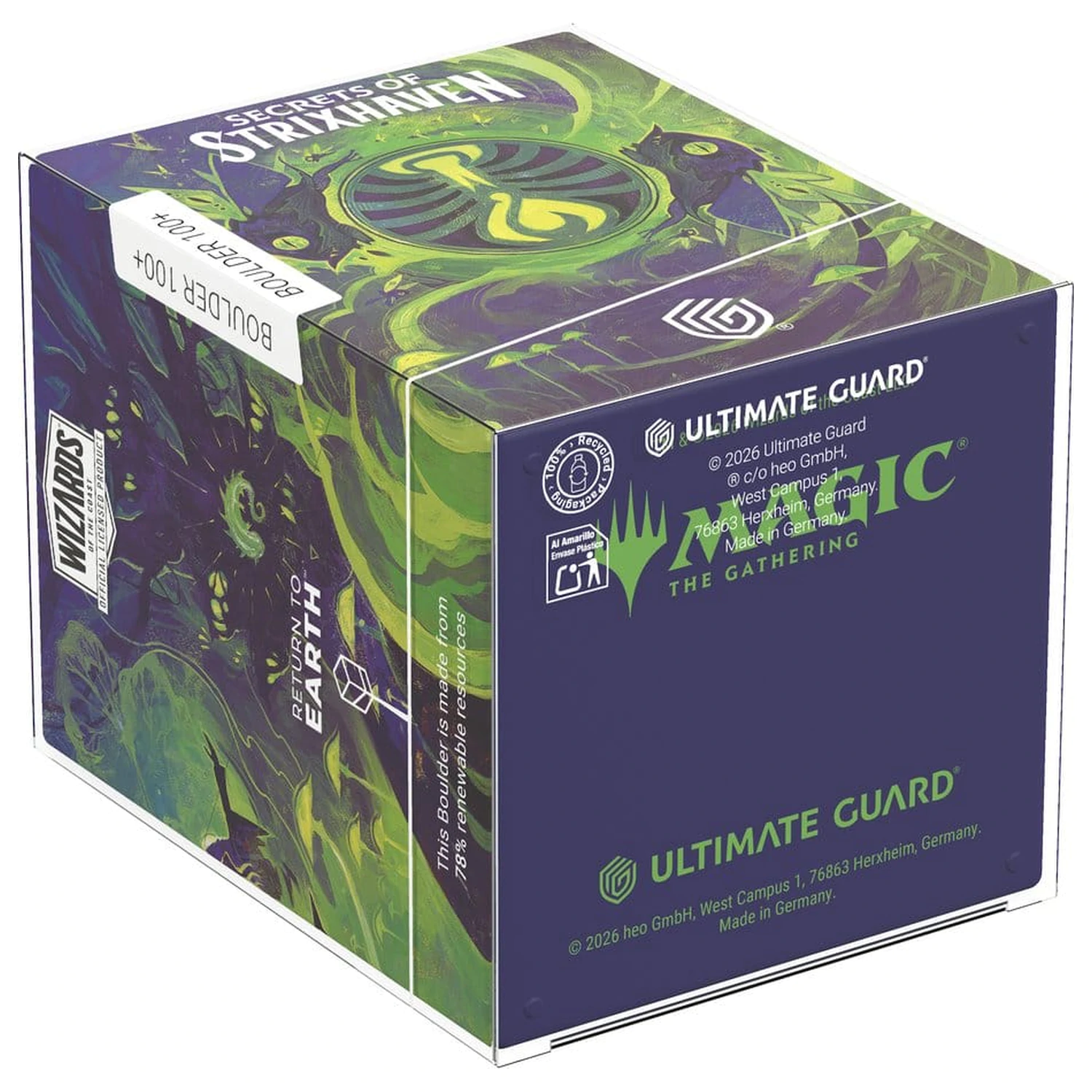 Ultimate Guard RTE Boulder 100+ Magic: The Gathering "Secrets of Strixhaven" - Witherbloom fotografija izdelka