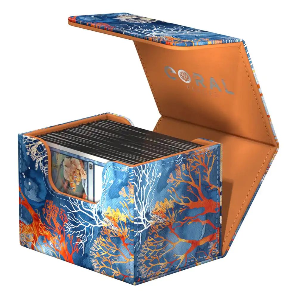 Ultimate Guard Sidewinder 100+ Xenoskin 2025 Exclusive "Coral Places" - Fiery Reef - škatla za karte fotografija izdelka