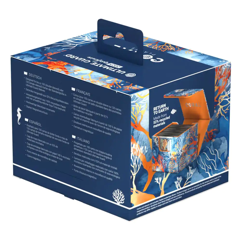 Ultimate Guard Sidewinder 100+ Xenoskin 2025 Exclusive "Coral Places" - Fiery Reef - škatla za karte fotografija izdelka