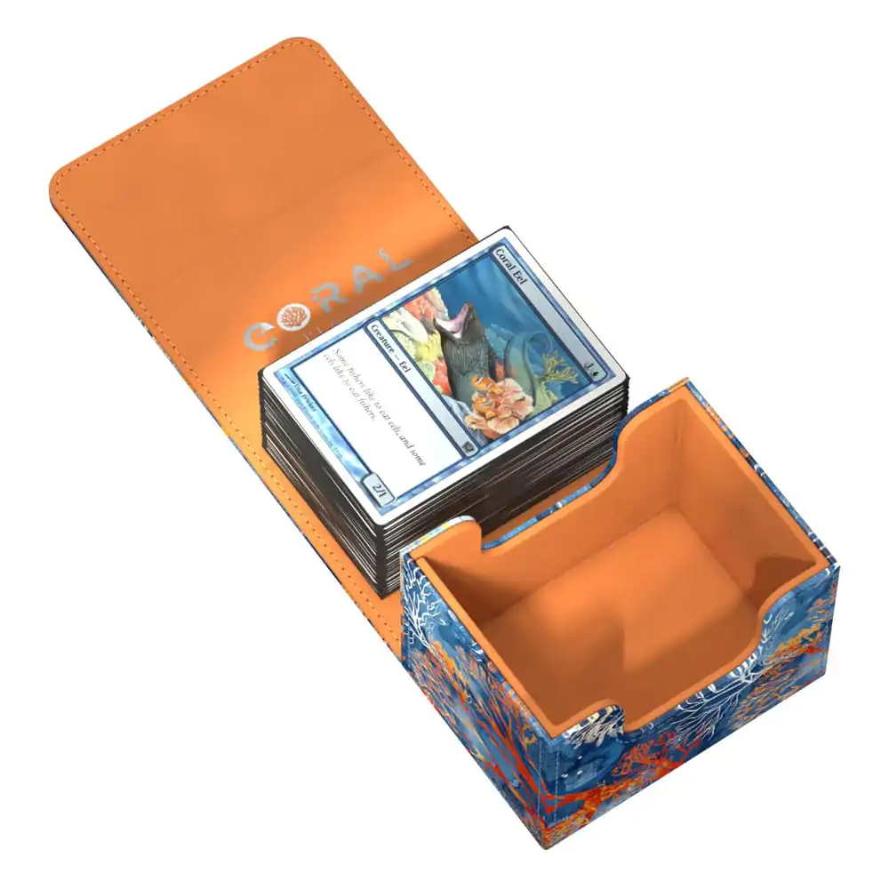Ultimate Guard Sidewinder 100+ Xenoskin 2025 Exclusive "Coral Places" - Fiery Reef - škatla za karte fotografija izdelka