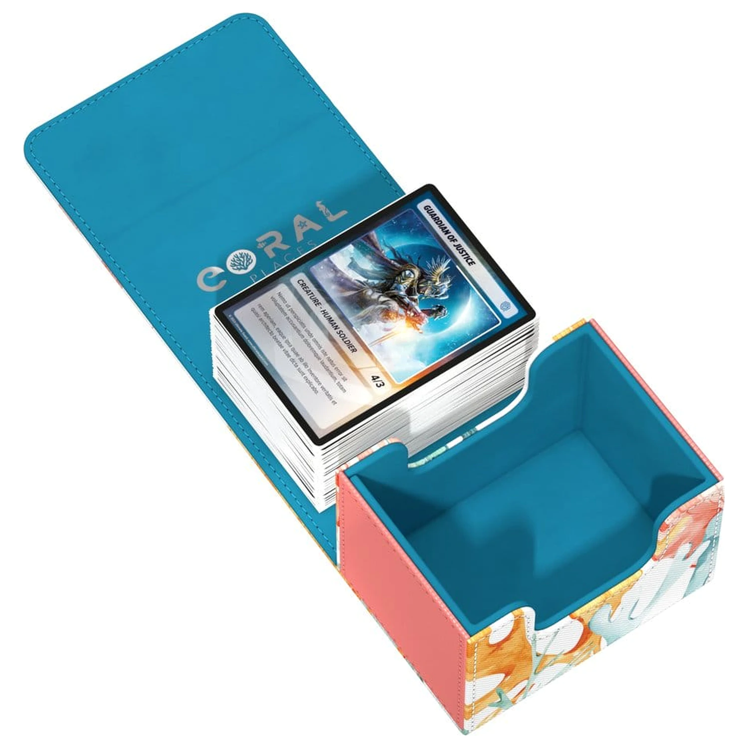 Ultimate Guard Sidewinder 100+ Xenoskin "Coral Places" - Koralni Eden fotografija izdelka