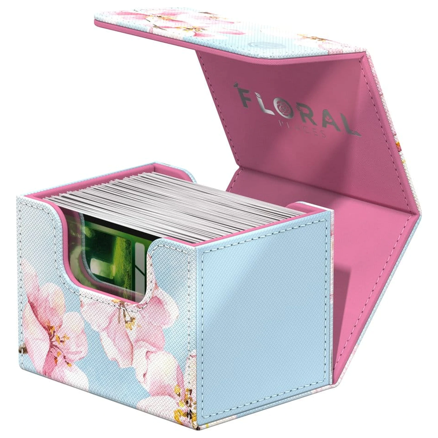 Ultimate Guard Sidewinder 100+ Xenoskin "Floral Places" – cvet češnje fotografija izdelka