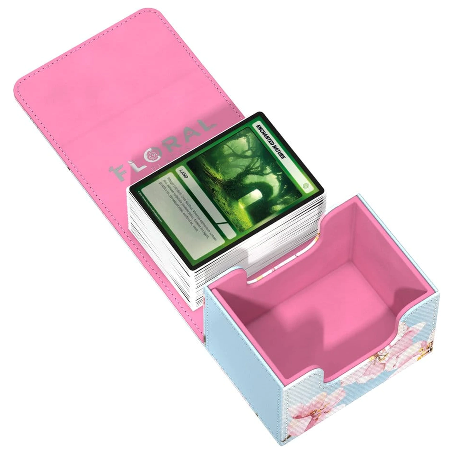 Ultimate Guard Sidewinder 100+ Xenoskin "Floral Places" – cvet češnje fotografija izdelka