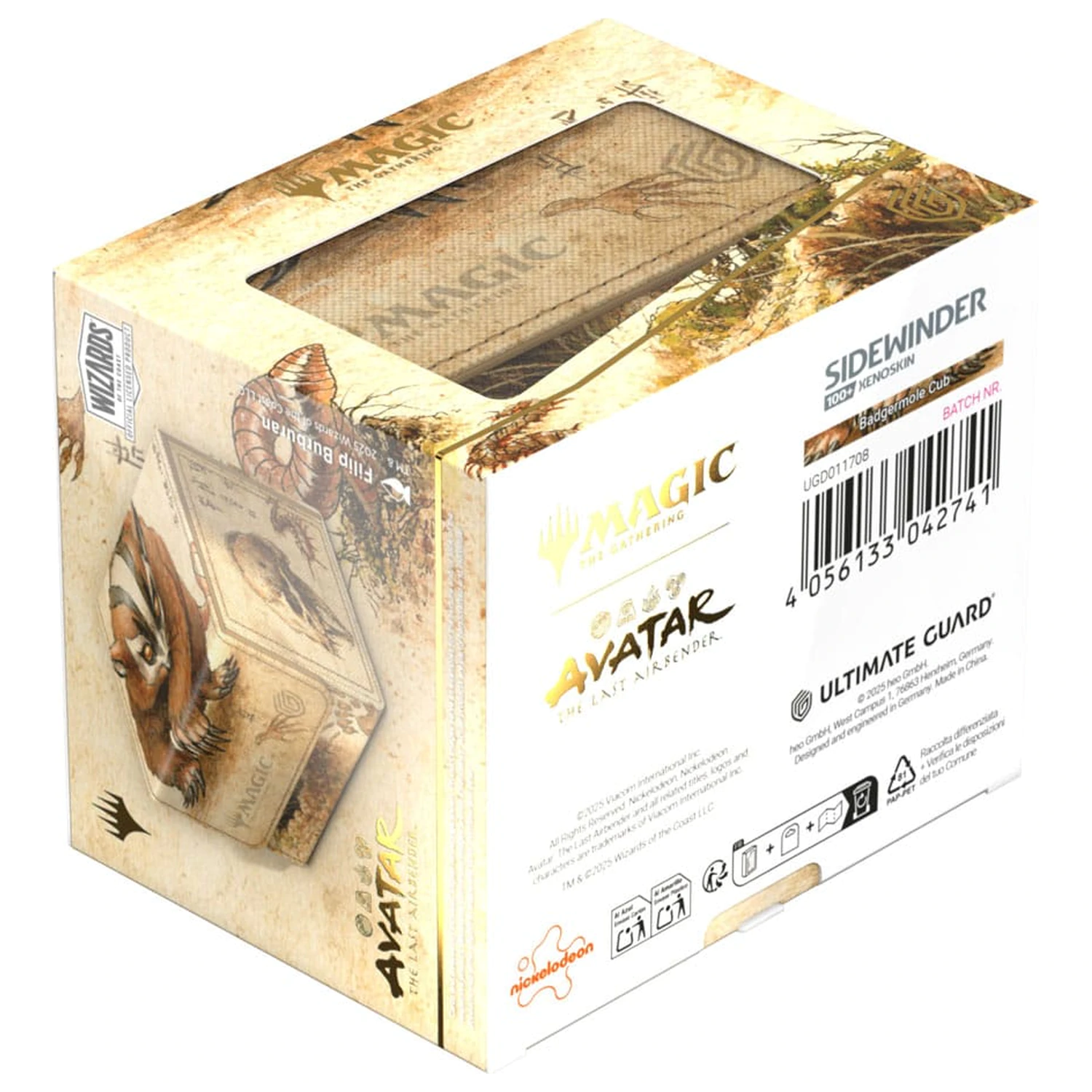 Ultimate Guard Sidewinder 100+ Xenoskin Magic: The Gathering | Avatar: The Last Airbender - Mladič Jazbecvega Krta fotografija izdelka