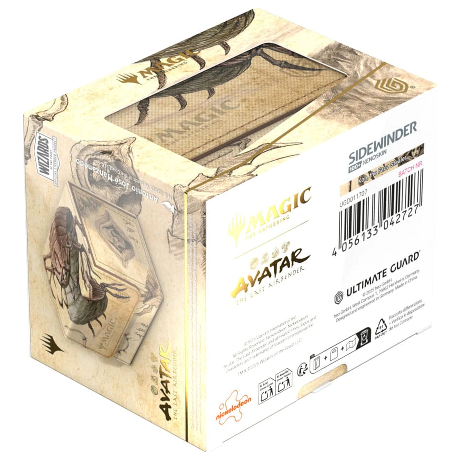 Ultimate Guard Sidewinder 100+ Xenoskin Magic: The Gathering | Avatar: The Last Airbender - Koh, the Face Stealer škatla za komplet fotografija izdelka
