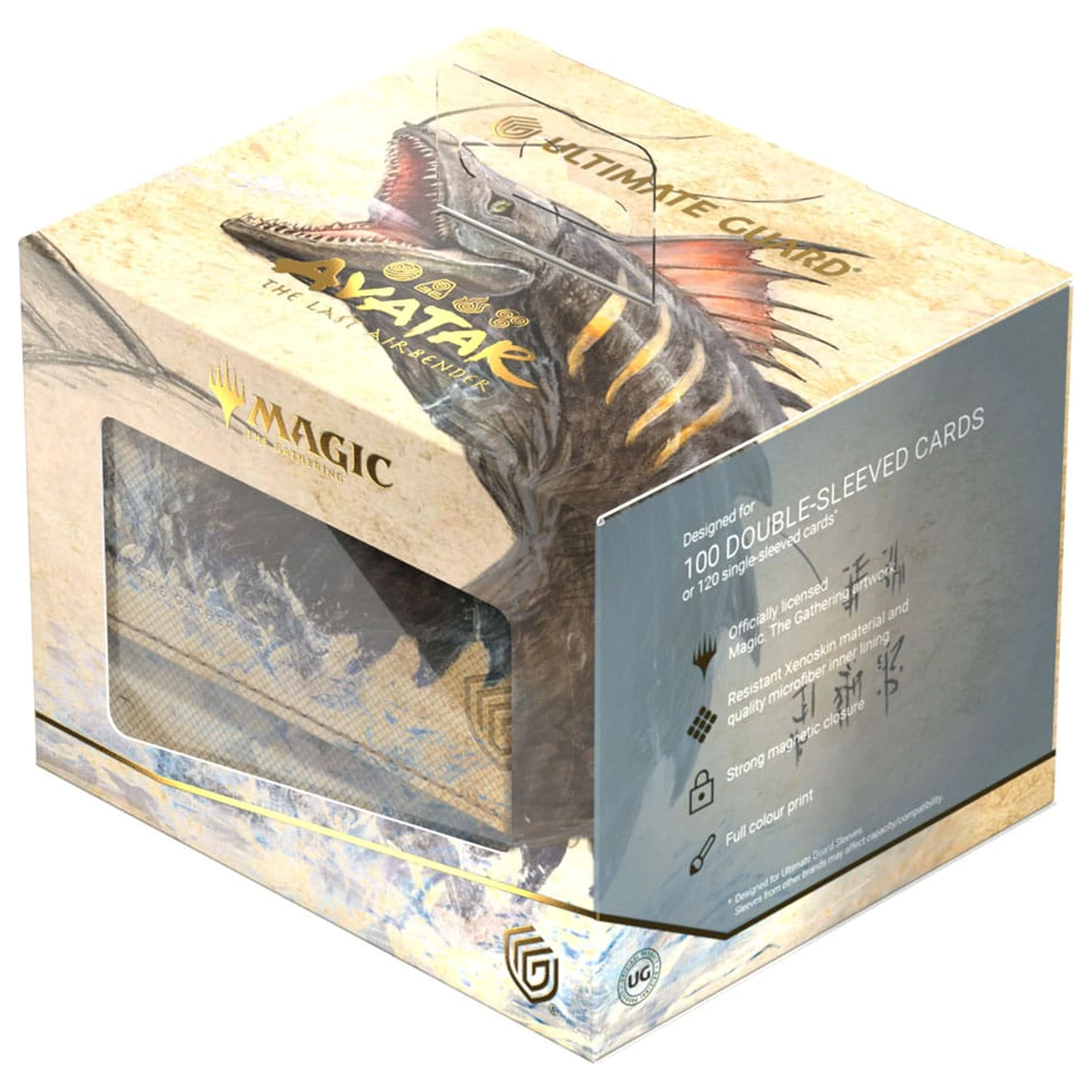 Ultimate Guard Sidewinder 100+ Xenoskin Magic: The Gathering | Avatar: The Last Airbender - The Unagi of Kyoshi Island fotografija izdelka