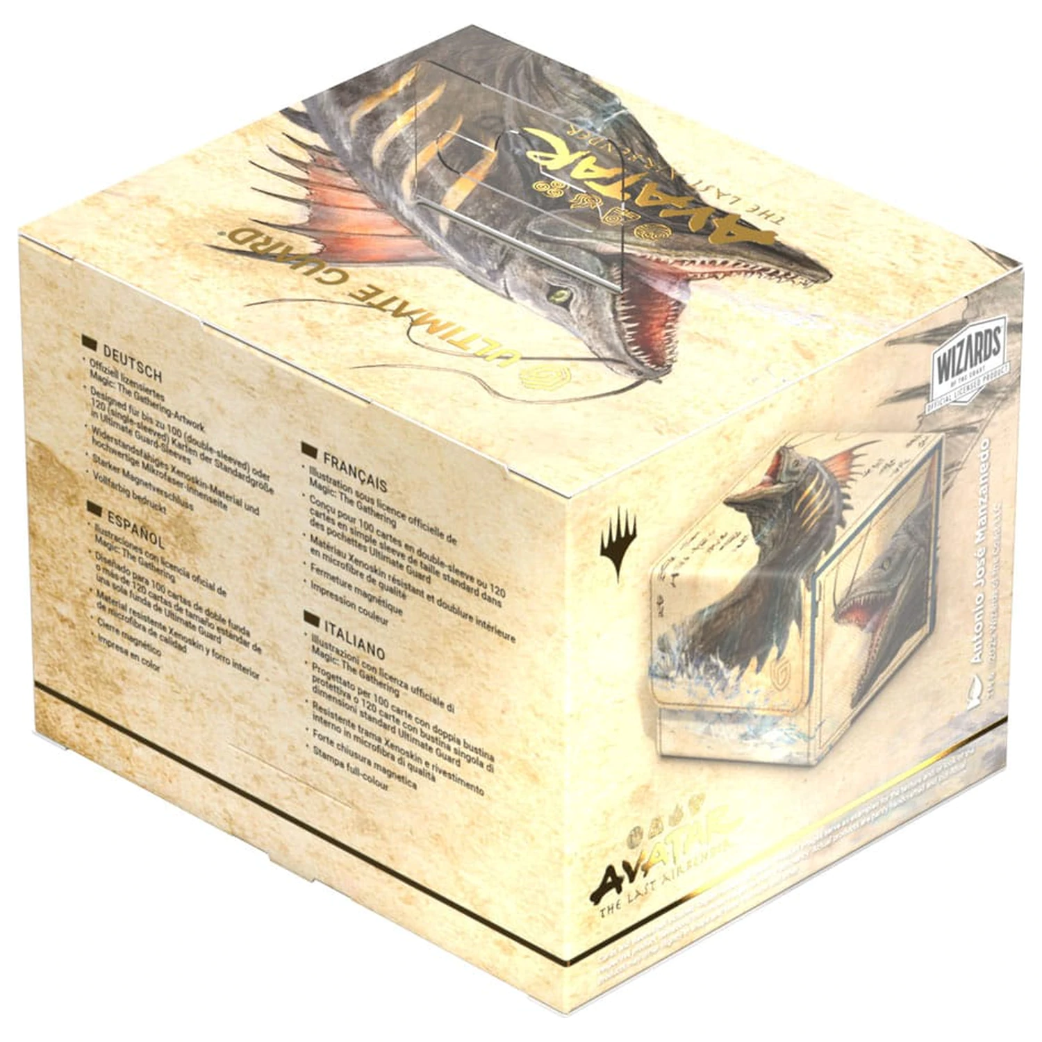 Ultimate Guard Sidewinder 100+ Xenoskin Magic: The Gathering | Avatar: The Last Airbender - The Unagi of Kyoshi Island fotografija izdelka