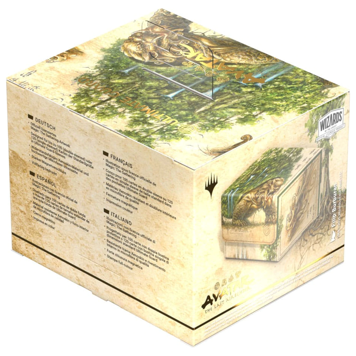 Ultimate Guard Sidewinder 100+ Xenoskin Magic: The Gathering | Avatar: The Last Airbender - The Lion-Turtle fotografija izdelka