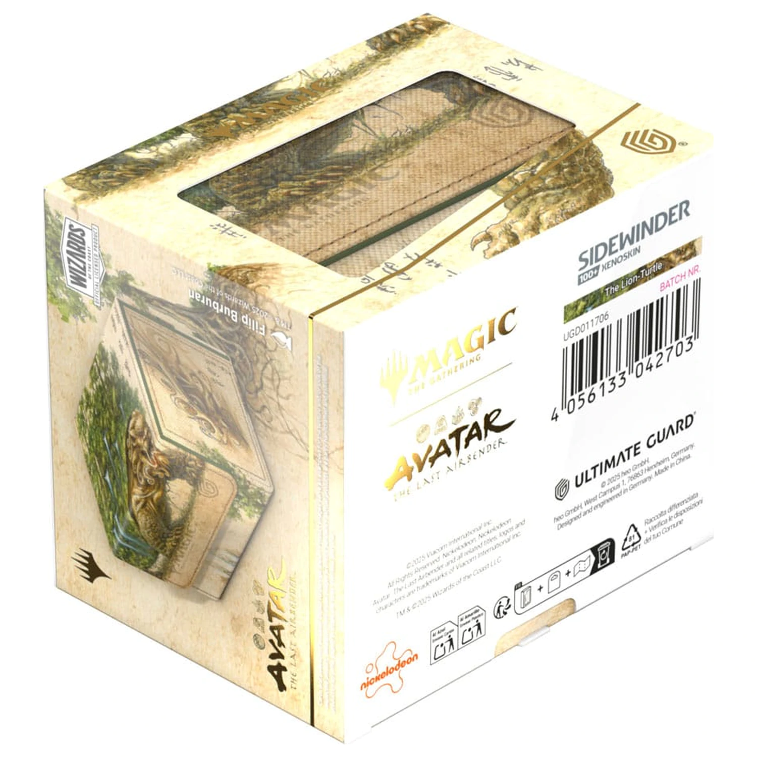Ultimate Guard Sidewinder 100+ Xenoskin Magic: The Gathering | Avatar: The Last Airbender - The Lion-Turtle fotografija izdelka