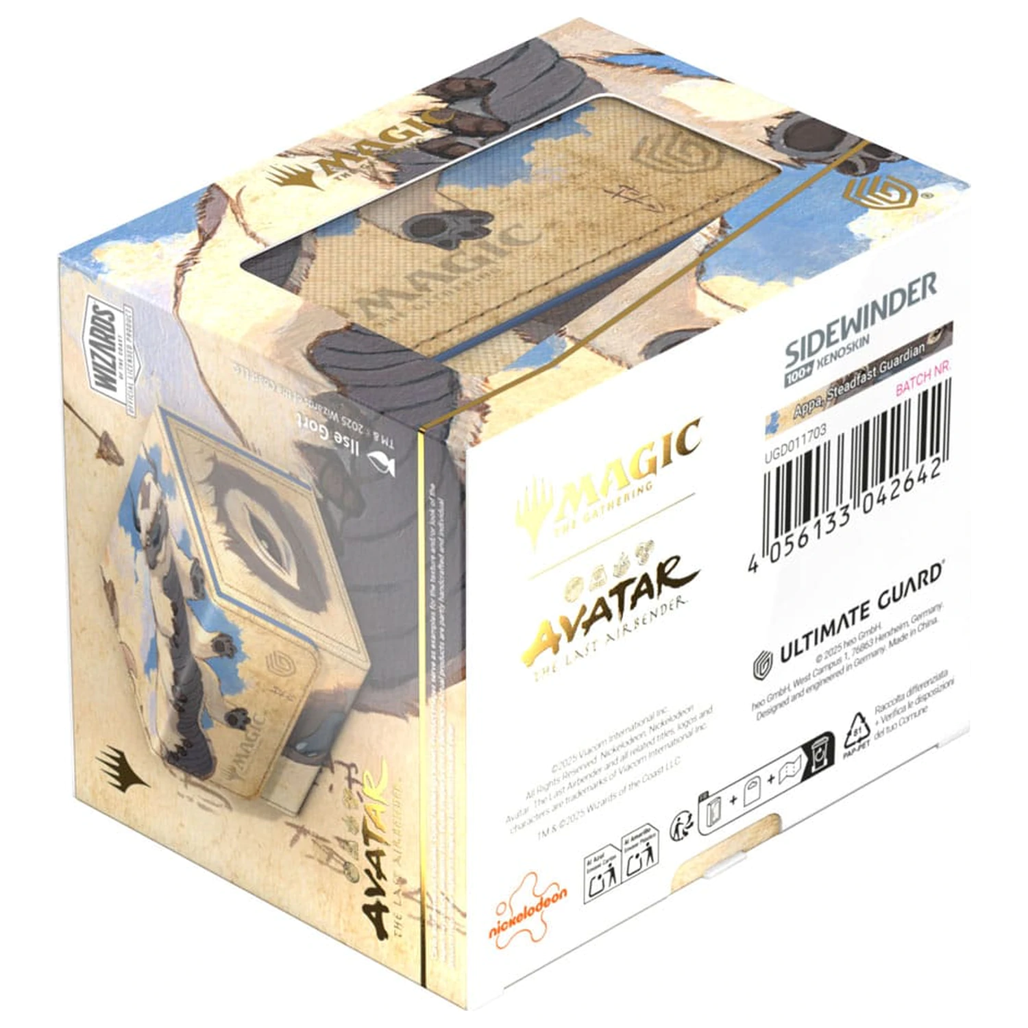 Ultimate Guard Sidewinder 100+ Xenoskin Magic: The Gathering | Avatar: The Last Airbender - Black Mana fotografija izdelka