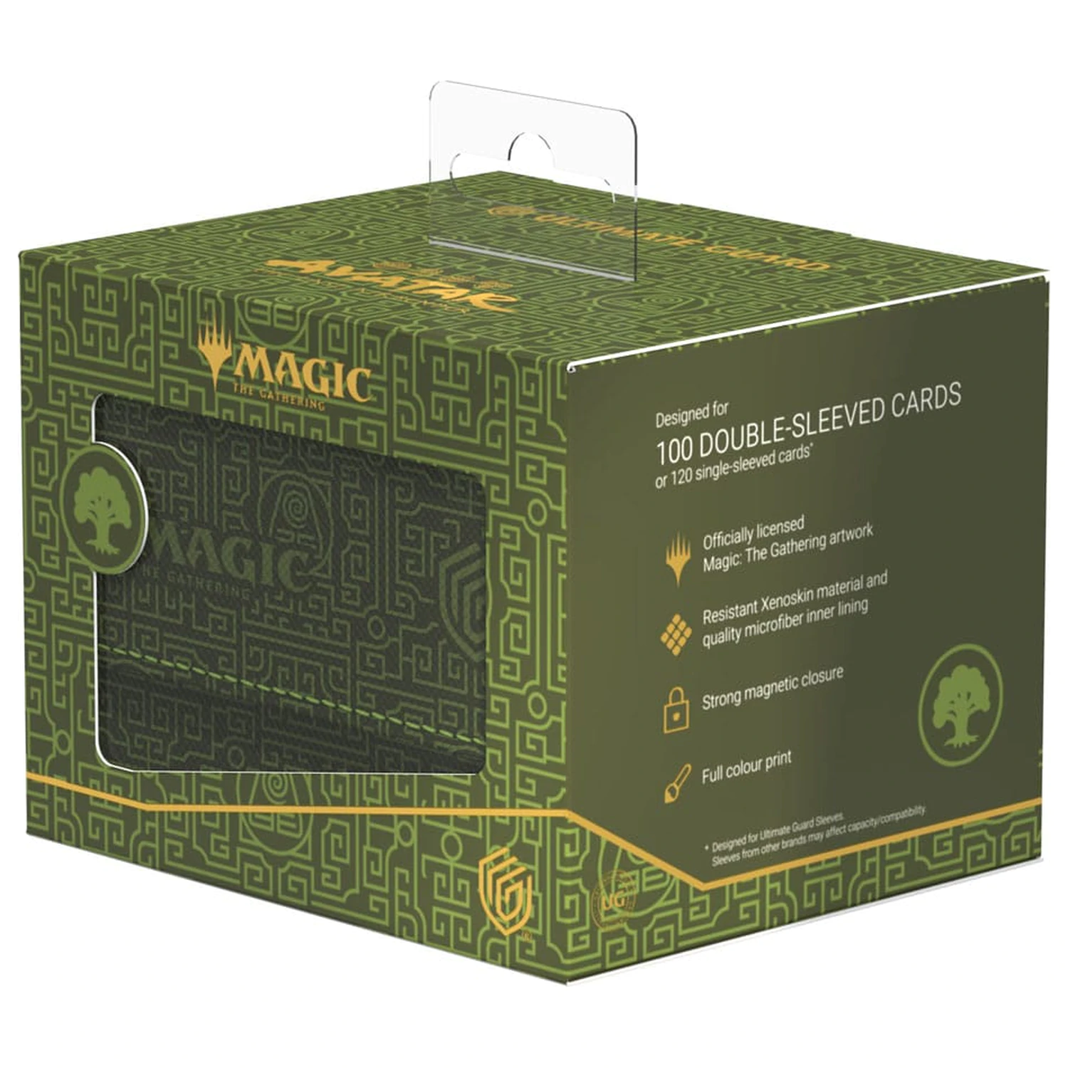 Ultimate Guard Sidewinder 100+ Xenoskin Magic: The Gathering | Avatar: The Last Airbender - Zelena Mana fotografija izdelka