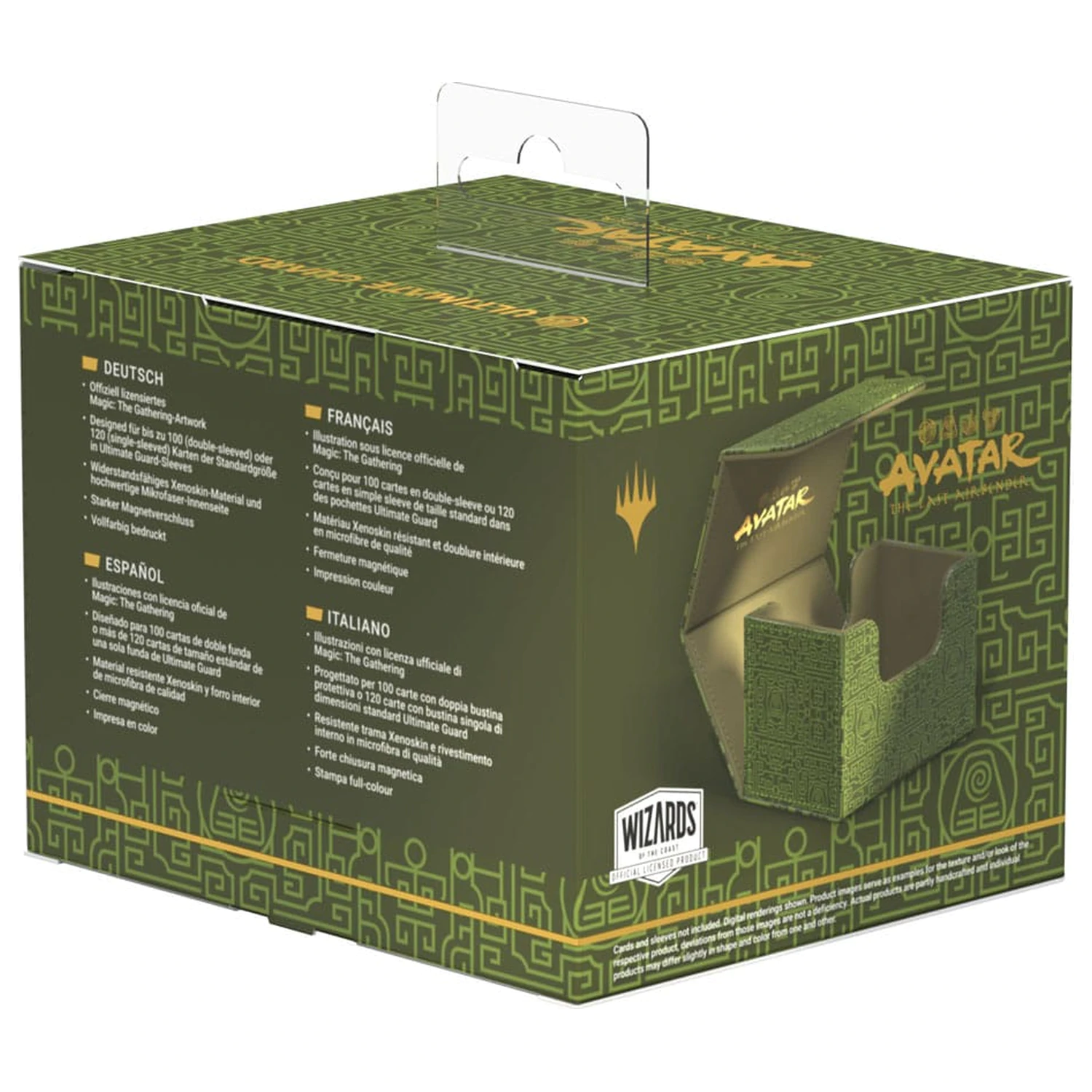 Ultimate Guard Sidewinder 100+ Xenoskin Magic: The Gathering | Avatar: The Last Airbender - Zelena Mana fotografija izdelka