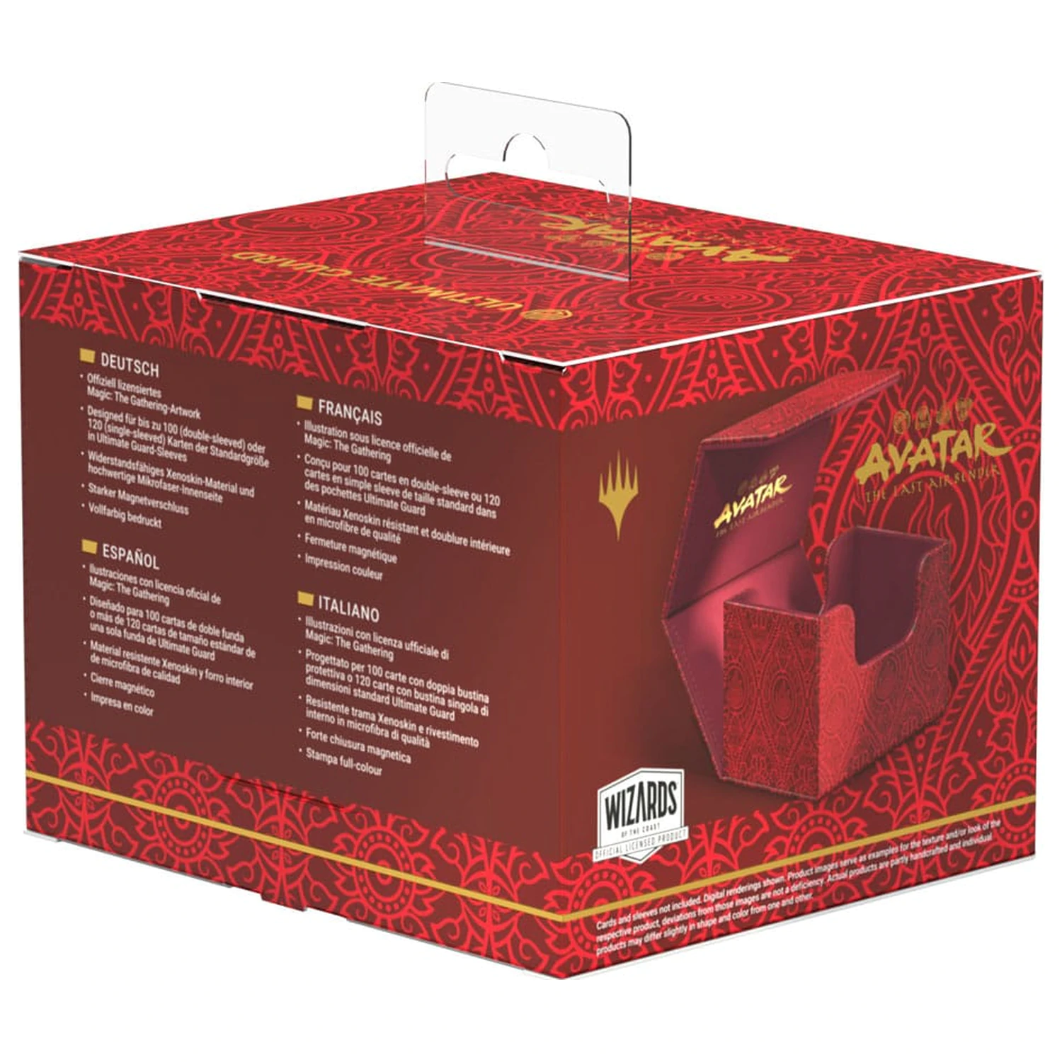 Ultimate Guard Sidewinder 100+ Xenoskin Magic: The Gathering | Avatar: The Last Airbender - Red Mana fotografija izdelka