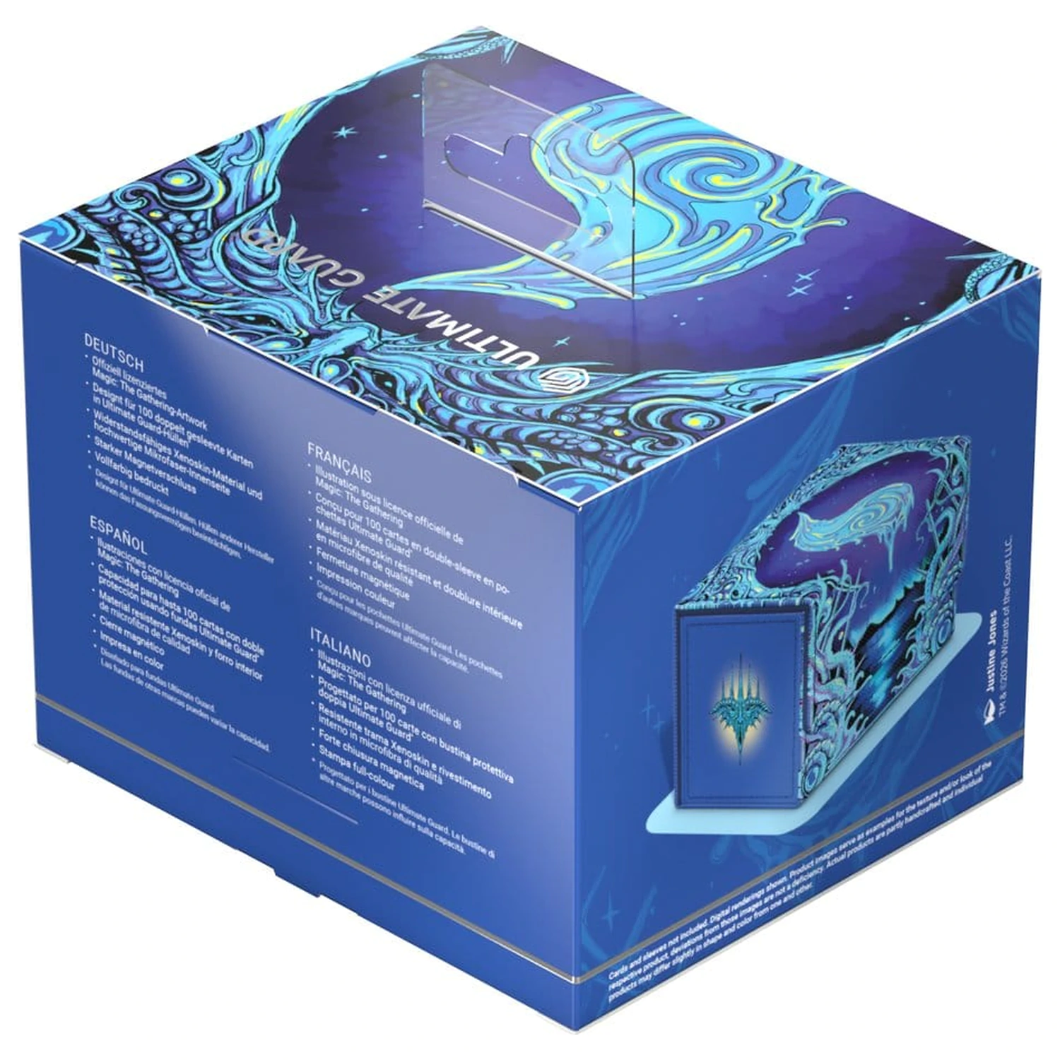 Ultimate Guard Sidewinder 100+ Xenoskin Magic: The Gathering "Mana žeton" - Island fotografija izdelka