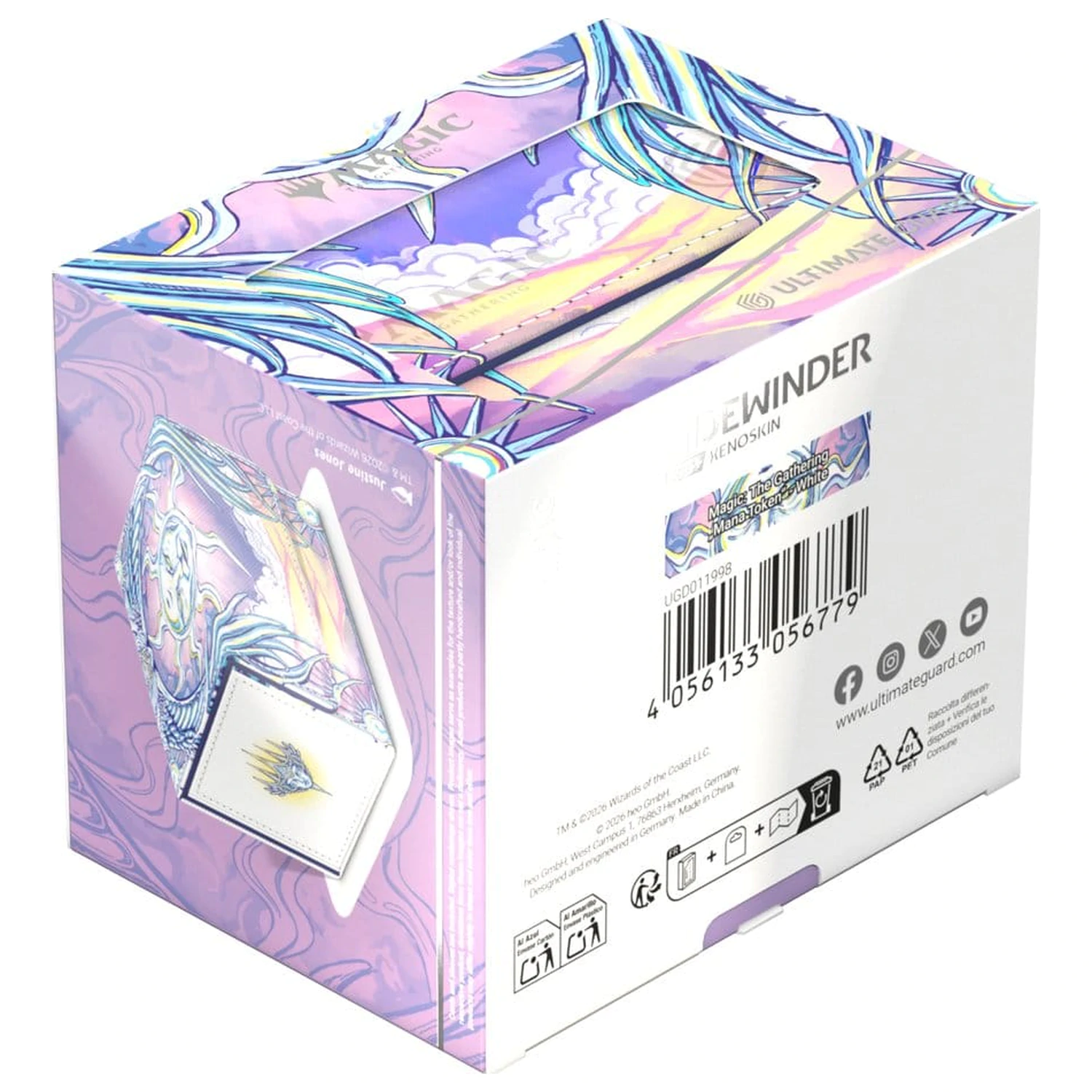Ultimate Guard Sidewinder 100+ Xenoskin Magic: The Gathering "Mana žeton" - Plains fotografija izdelka