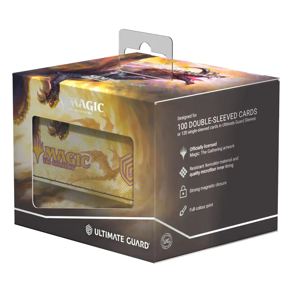Ultimate Guard Sidewinder 100+ Xenoskin Magic: The Gathering "Tarkir: Dragonstorm" Ghostfire - Stormscale Scion fotografija izdelka