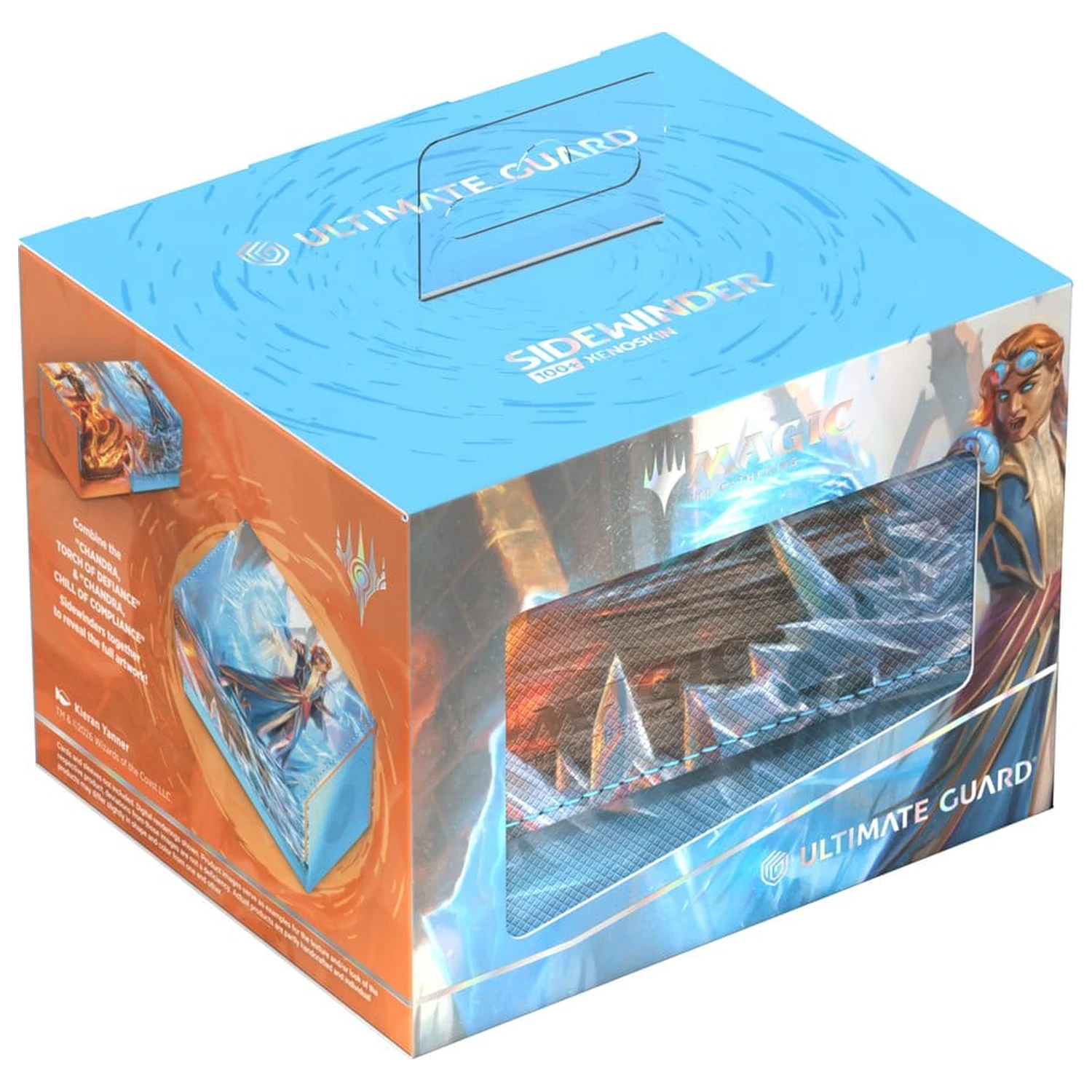 Ultimate Guard Sidewinder 100+ Xenoskin Magic: The Gathering "Reality Fracture" - Chandra, Chill of Compliance fotografija izdelka