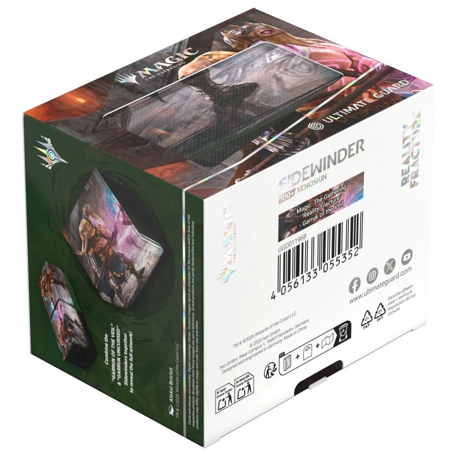 Ultimate Guard Sidewinder 100+ Xenoskin Magic: The Gathering "Reality Fracture" - Garruk of the Veil fotografija izdelka