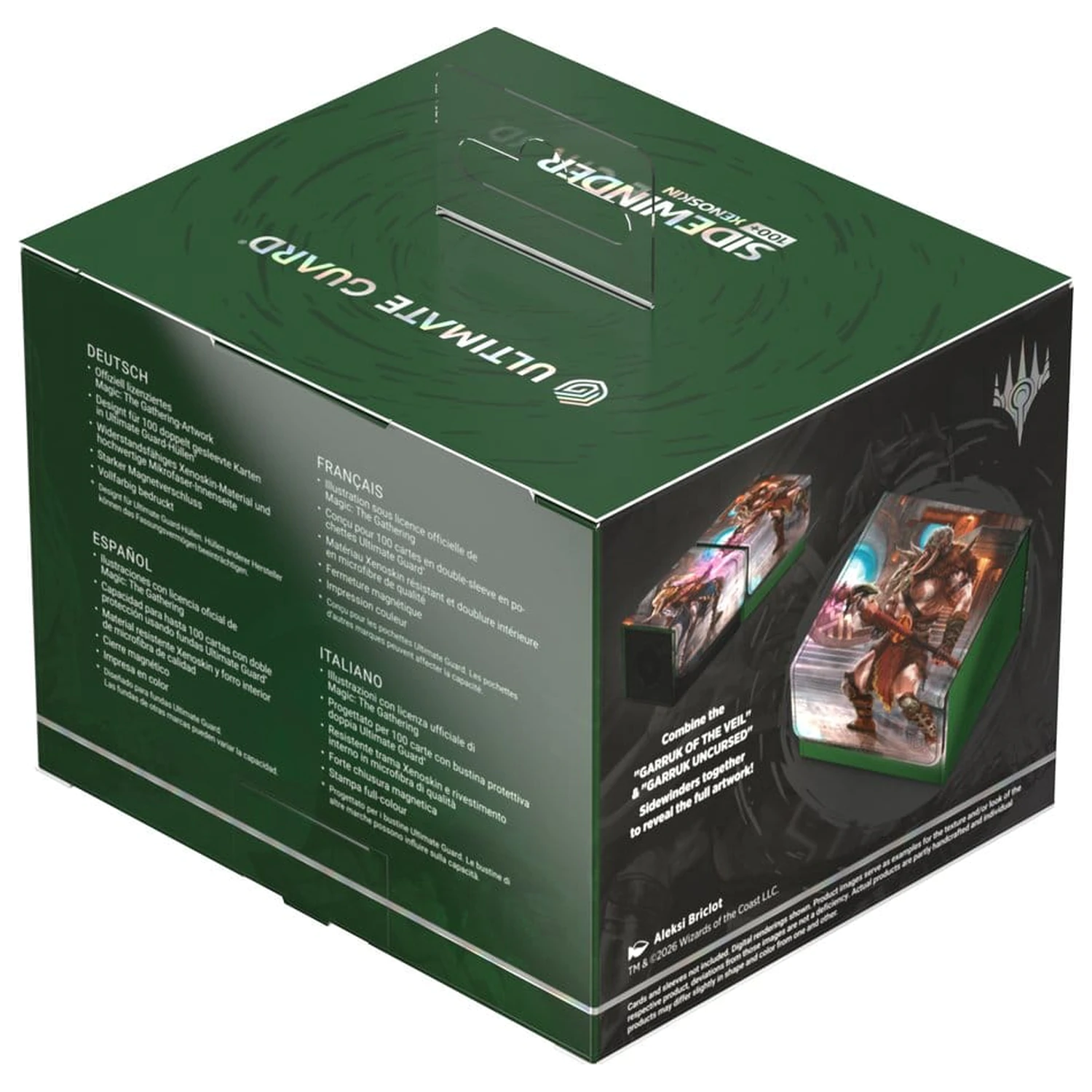 Ultimate Guard Sidewinder 100+ Xenoskin Magic: The Gathering "Reality Fracture" - Garruk Uncursed fotografija izdelka