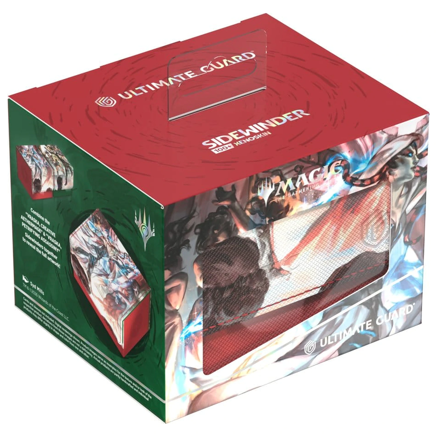 Ultimate Guard Sidewinder 100+ Xenoskin Magic: The Gathering "Reality Fracture" - Vraska, Creative Aethermage fotografija izdelka