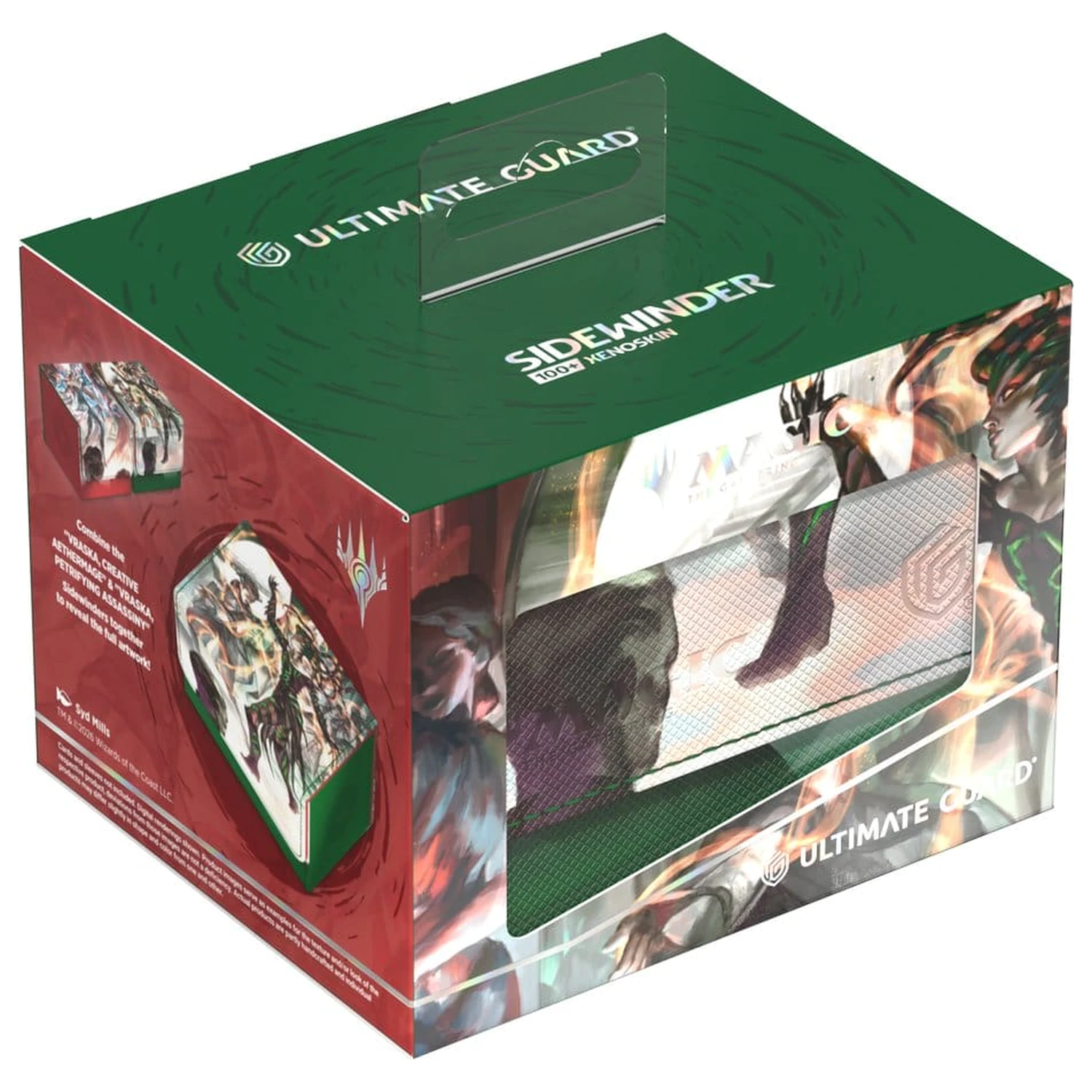 Ultimate Guard Sidewinder 100+ Xenoskin Magic: The Gathering "Reality Fracture" - Vraska, Petrifying Assassin fotografija izdelka
