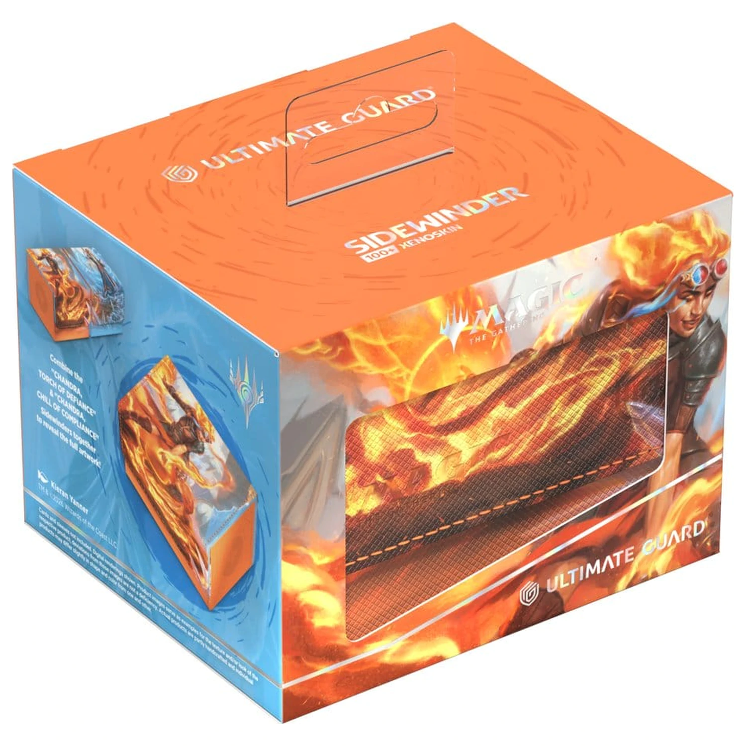 Ultimate Guard Sidewinder 100+ Xenoskin Magic: The Gathering "Reality Fracture" - Chandra, Torch of Defiance fotografija izdelka