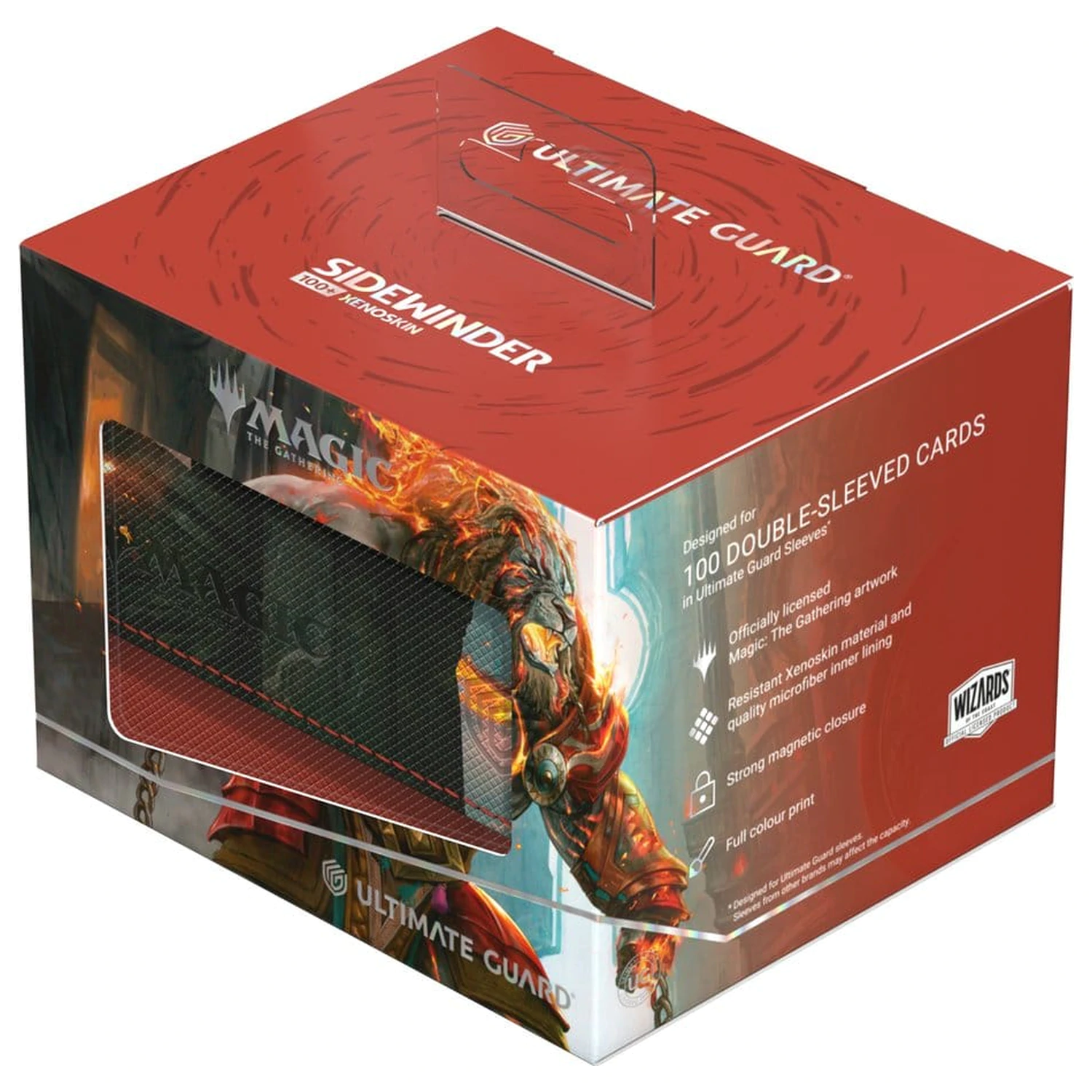 Ultimate Guard Sidewinder 100+ Xenoskin Magic: The Gathering "Reality Fracture" - Ajani, Path of Vengeance fotografija izdelka