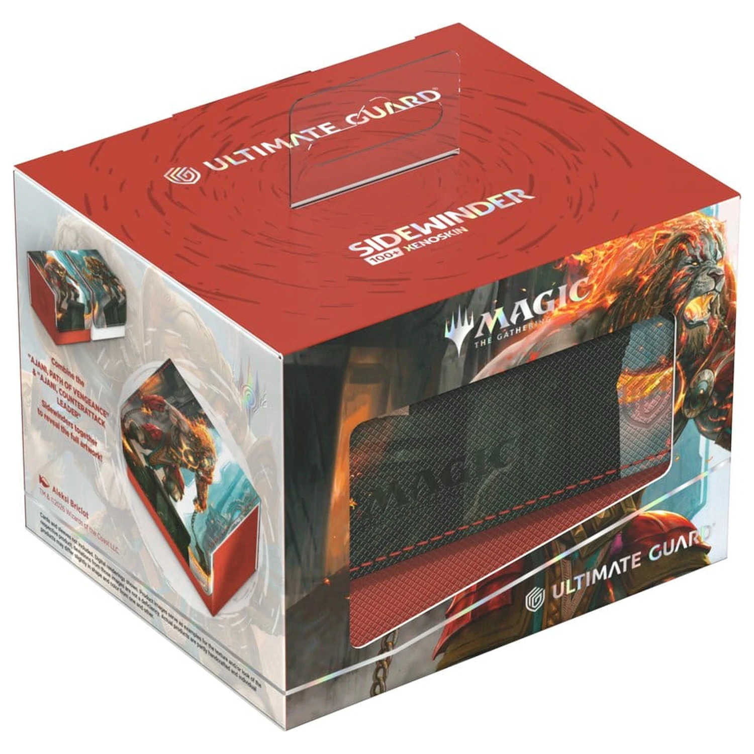 Ultimate Guard Sidewinder 100+ Xenoskin Magic: The Gathering "Reality Fracture" - Ajani, Path of Vengeance fotografija izdelka