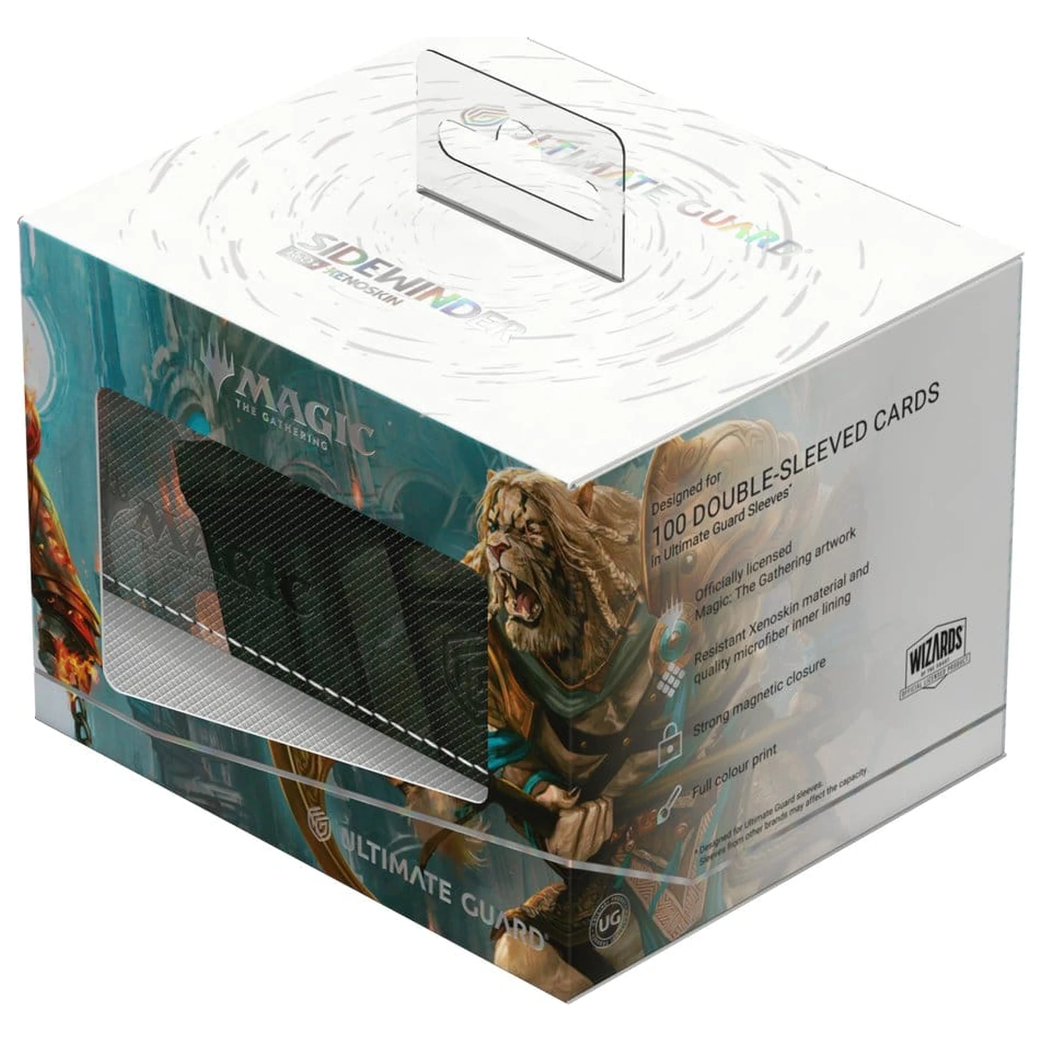 Ultimate Guard Sidewinder 100+ Xenoskin Magic: The Gathering "Reality Fracture" - Ajani, Counterattack Leader fotografija izdelka