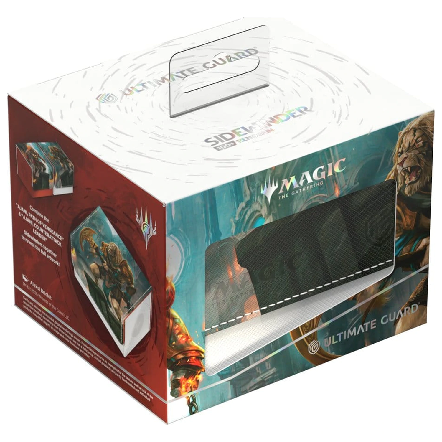 Ultimate Guard Sidewinder 100+ Xenoskin Magic: The Gathering "Reality Fracture" - Ajani, Counterattack Leader fotografija izdelka