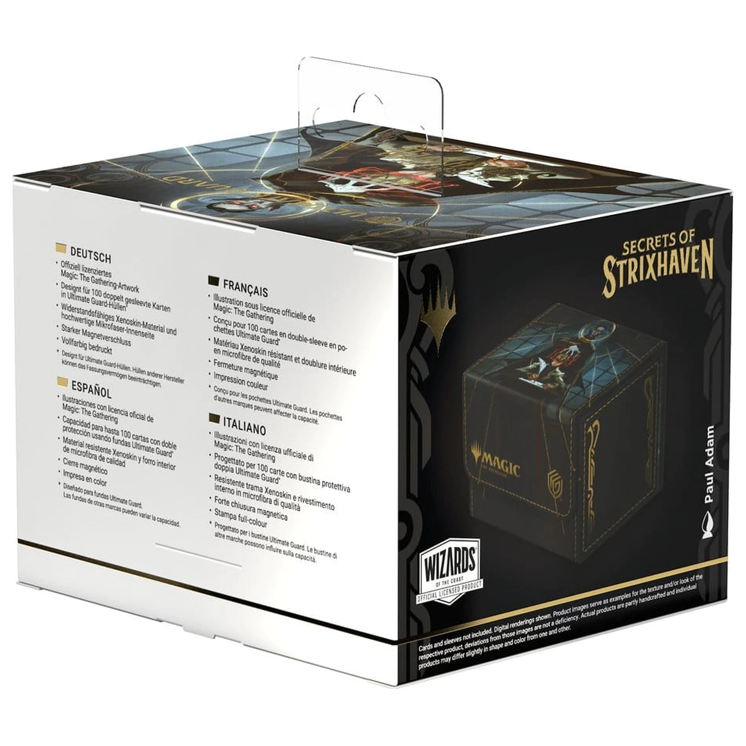 Ultimate Guard Sidewinder 100+ Xenoskin Magic: The Gathering "Secrets of Strixhaven" - Vampiric Tutor fotografija izdelka