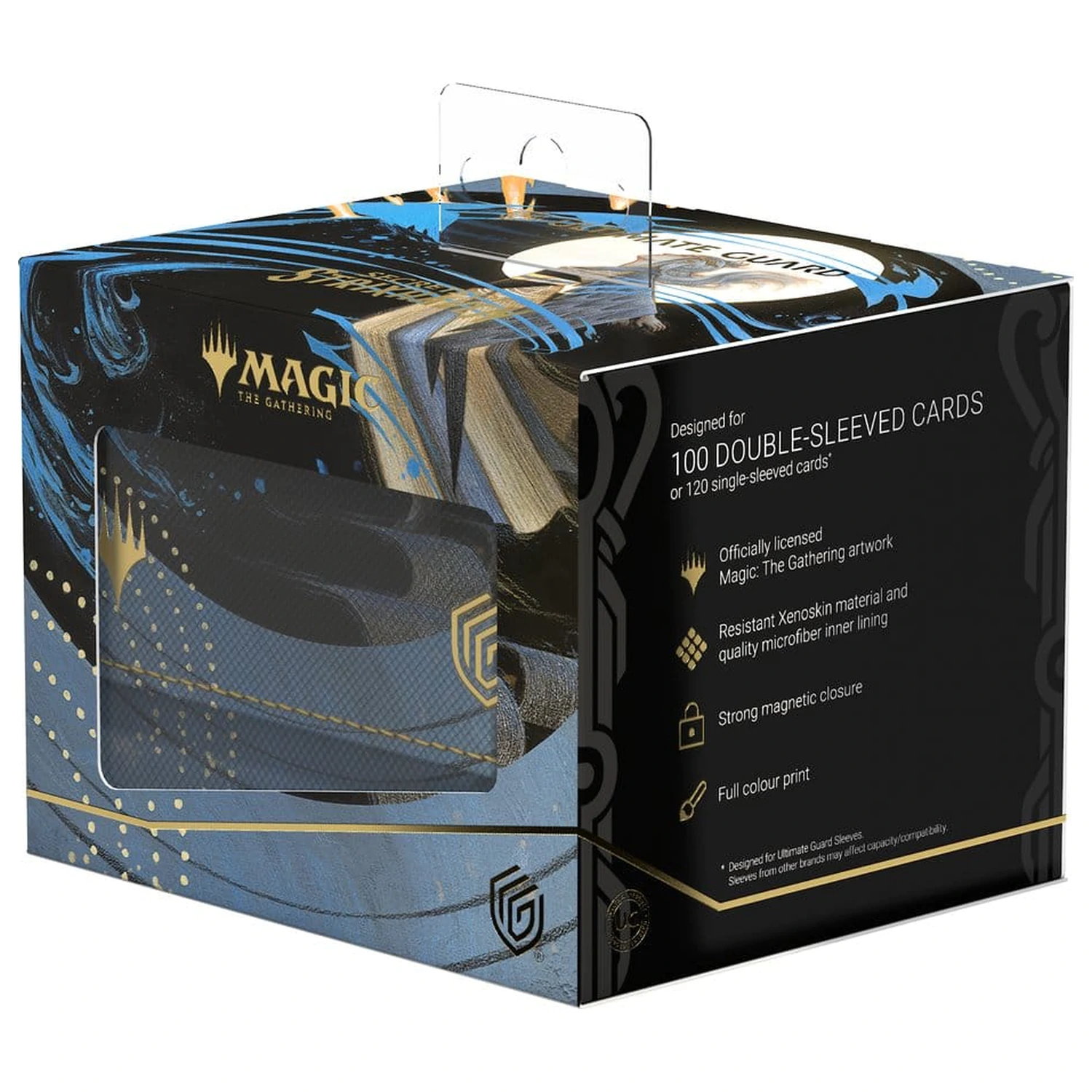 Ultimate Guard Sidewinder 100+ Xenoskin Magic: The Gathering "Secrets of Strixhaven" - Force of Will škatla za kup kart fotografija izdelka