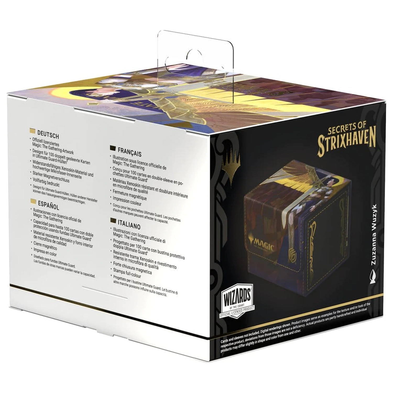 Ultimate Guard Sidewinder 100+ Xenoskin Magic: The Gathering "Secrets of Strixhaven" - Akroma's Will fotografija izdelka