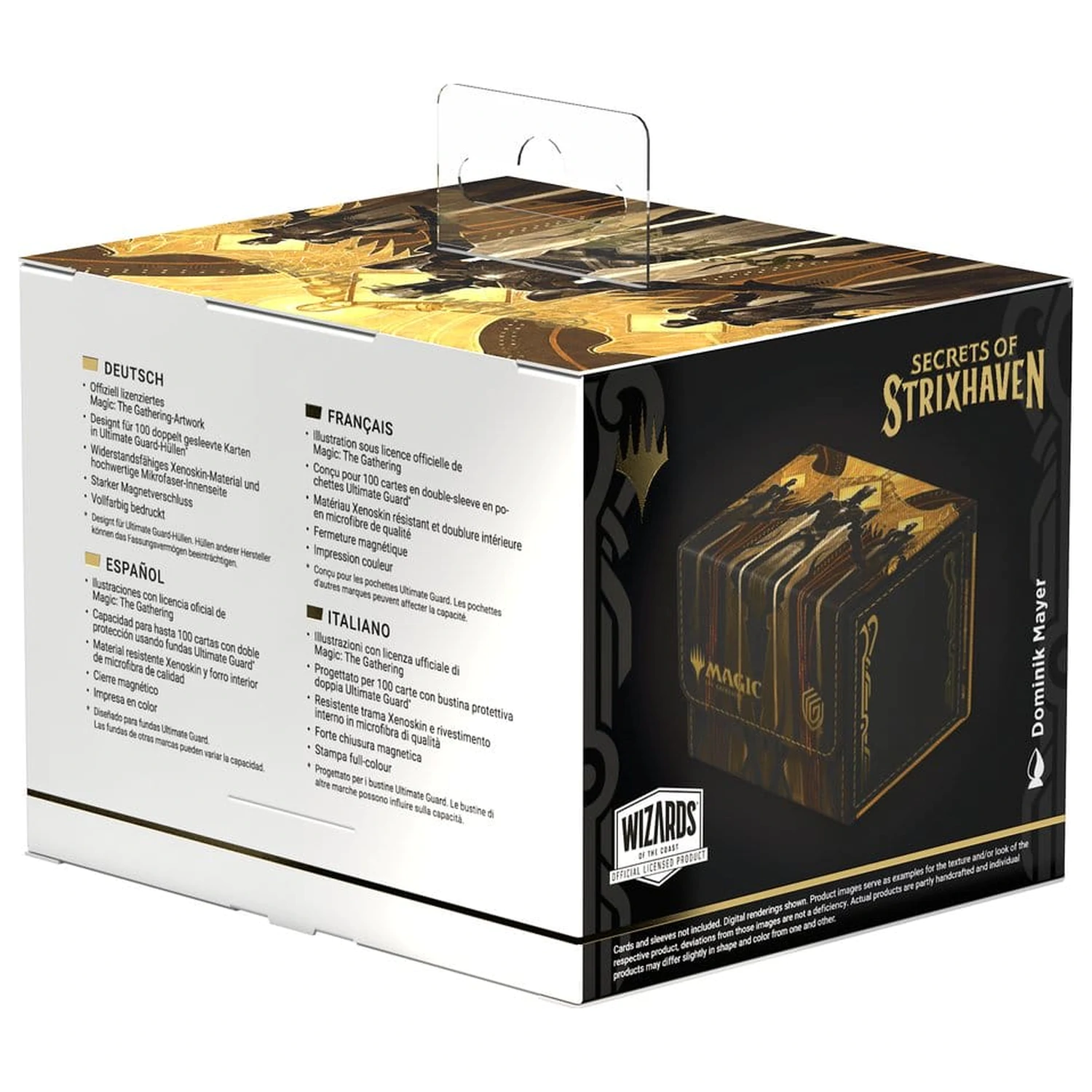 Ultimate Guard Sidewinder 100+ Xenoskin Magic: The Gathering "Secrets of Strixhaven" - White Rare (Alternate Art) fotografija izdelka
