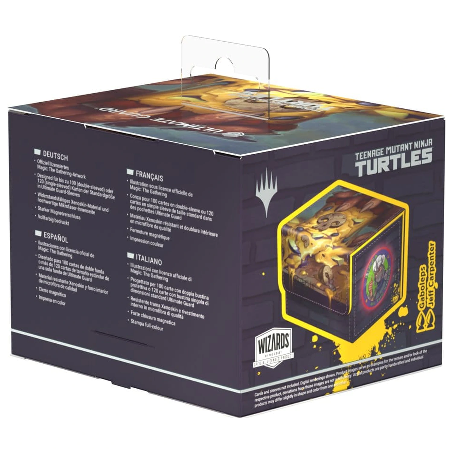 Ultimate Guard Sidewinder 100+ Xenoskin Magic: The Gathering | Teenage Mutant Ninja Turtles - Swamp škatlica za komplet kart fotografija izdelka