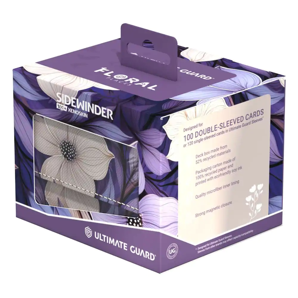 Ultimate Guard Sidewinder 100+ Xenoskin "Floral Places" - Moonlit Glen fotografija izdelka