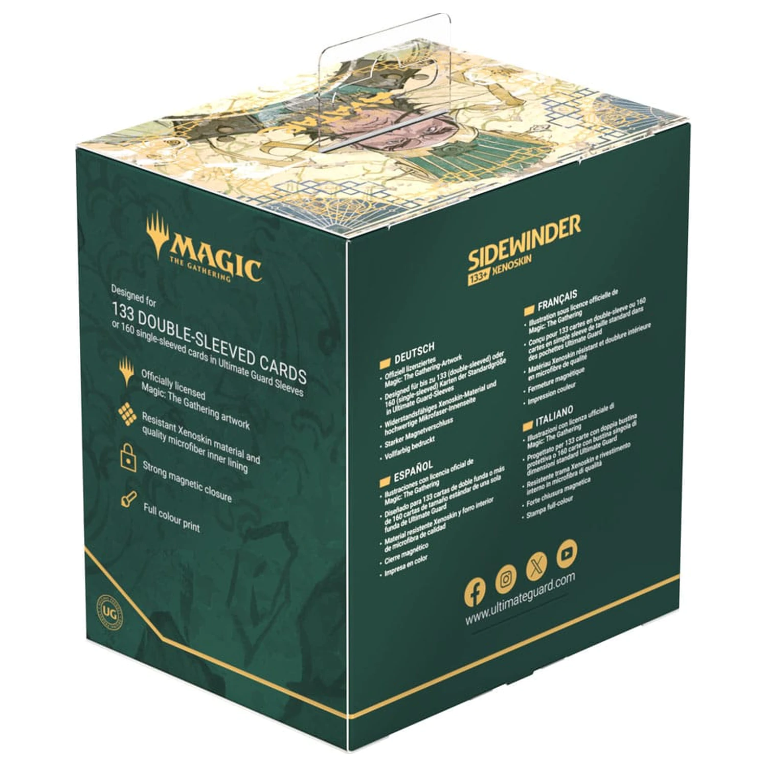 Ultimate Guard Sidewinder 133+ Xenoskin Magic: The Gathering | Avatar: The Last Airbender - The Legend of Kyoshi fotografija izdelka