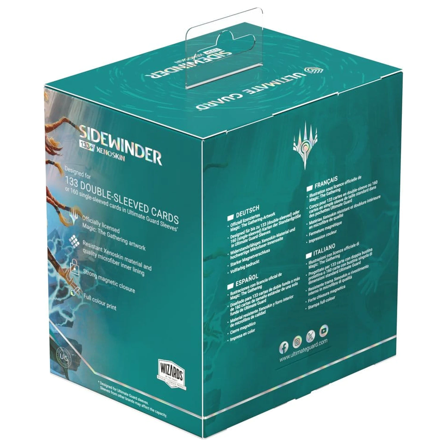 Ultimate Guard Sidewinder 133+ Xenoskin Magic: The Gathering "Reality Fracture" - Tam Beleren, Conflicted fotografija izdelka