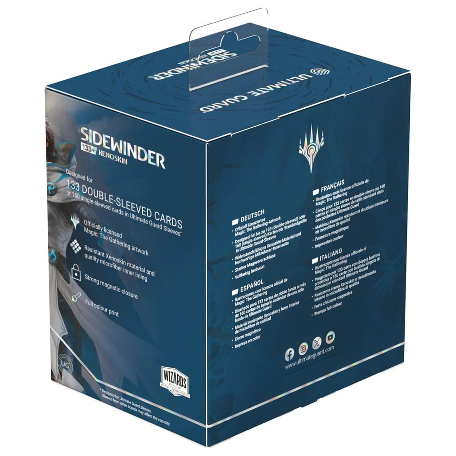 Ultimate Guard Sidewinder 133+ Xenoskin Magic: The Gathering "Reality Fracture" - Jace, Building Reality fotografija izdelka