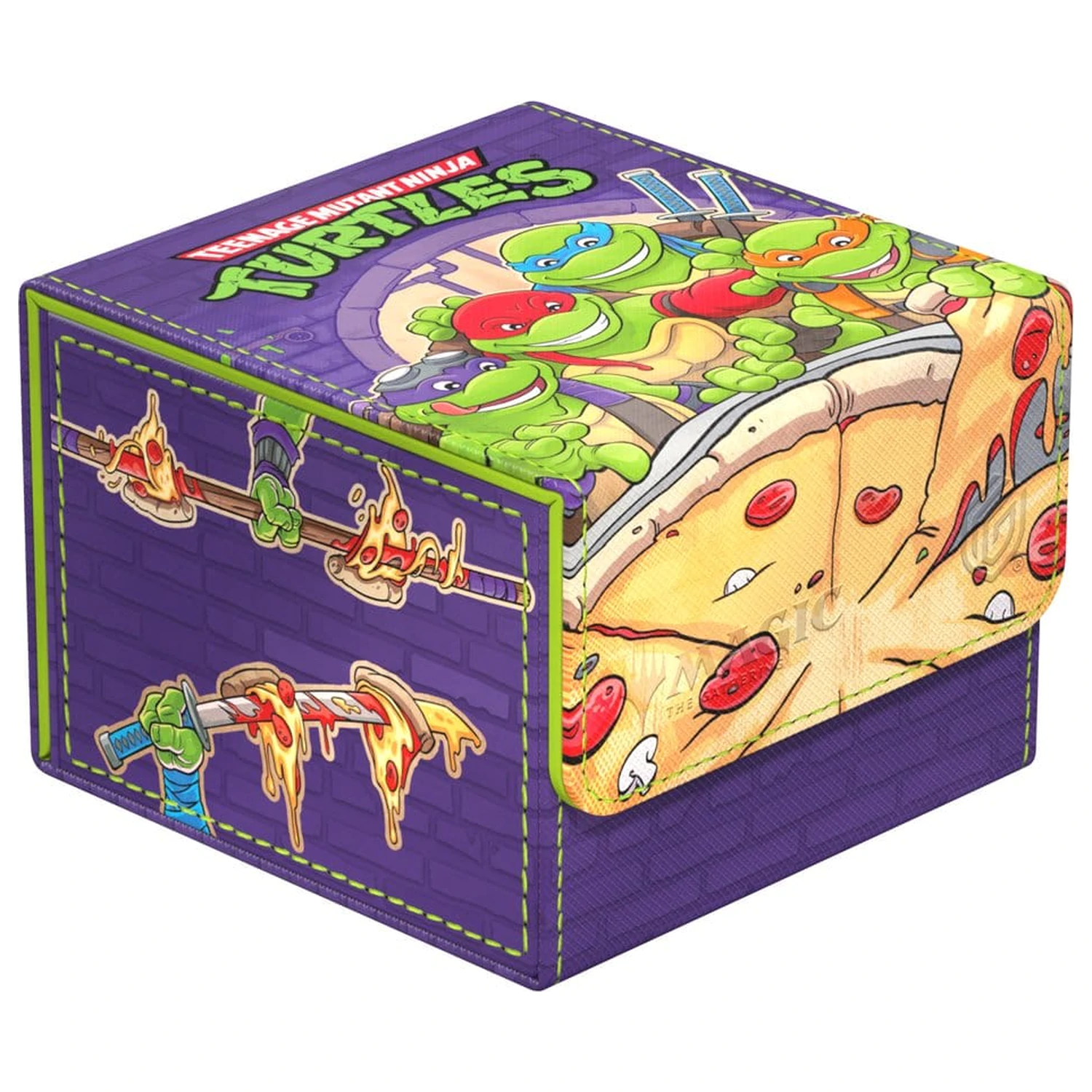 Ultimate Guard Sidewinder 133+ Xenoskin Magic: The Gathering | Teenage Mutant Ninja Turtles - Pizza box fotografija izdelka