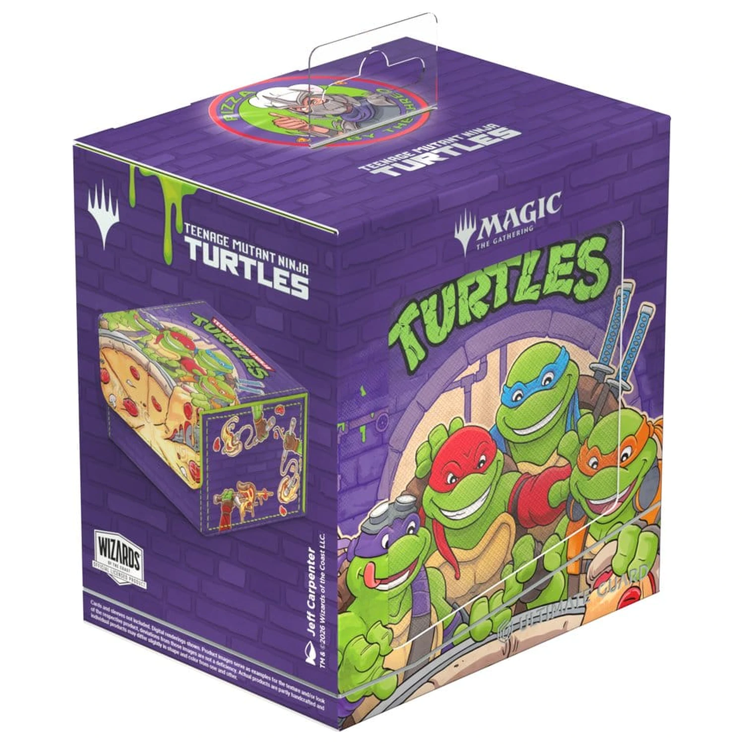 Ultimate Guard Sidewinder 133+ Xenoskin Magic: The Gathering | Teenage Mutant Ninja Turtles - Pizza box fotografija izdelka