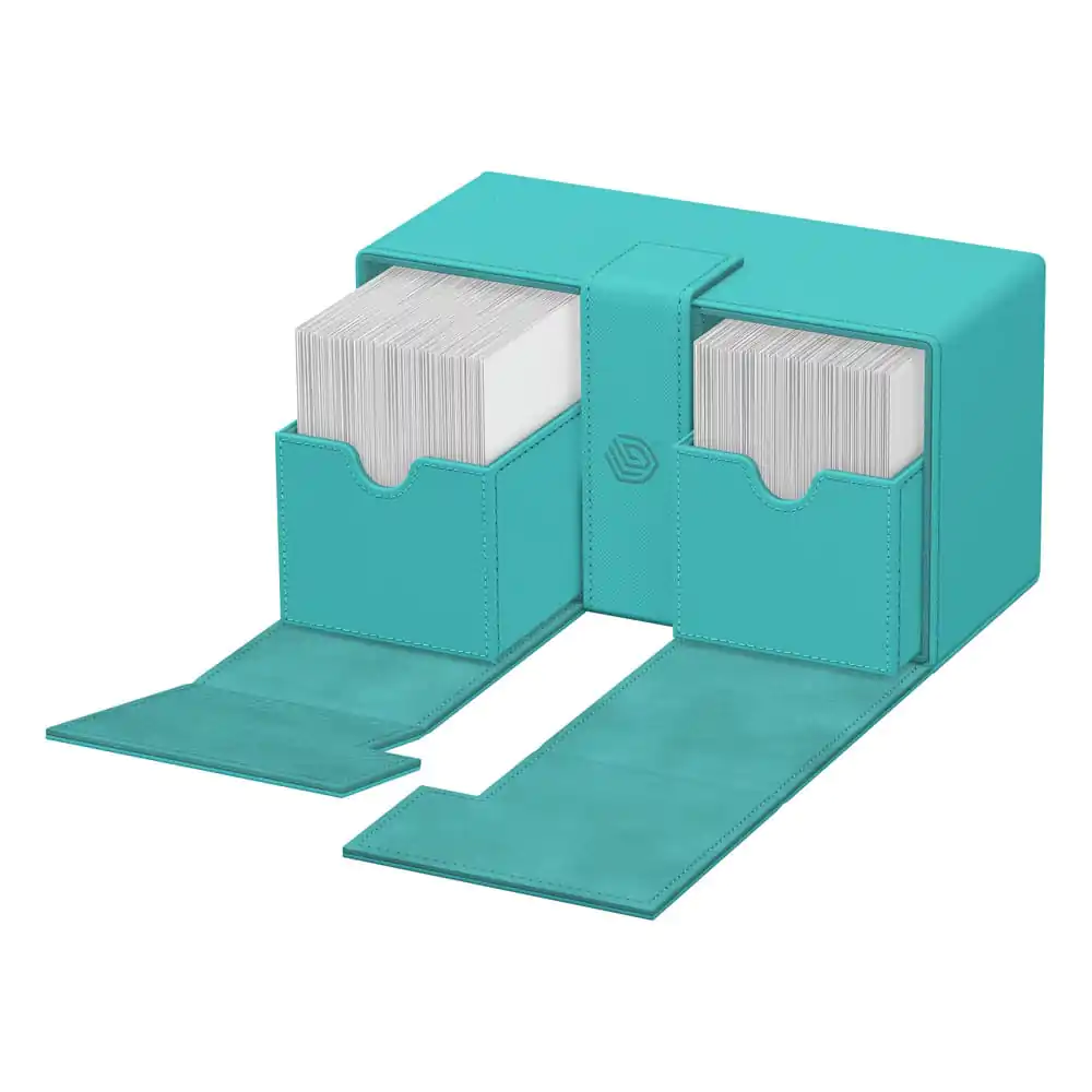 Ultimate Guard Twin Flip'n'Tray 200+ Xenoskin "Summer Edition 2025" - Lagoon fotografija izdelka