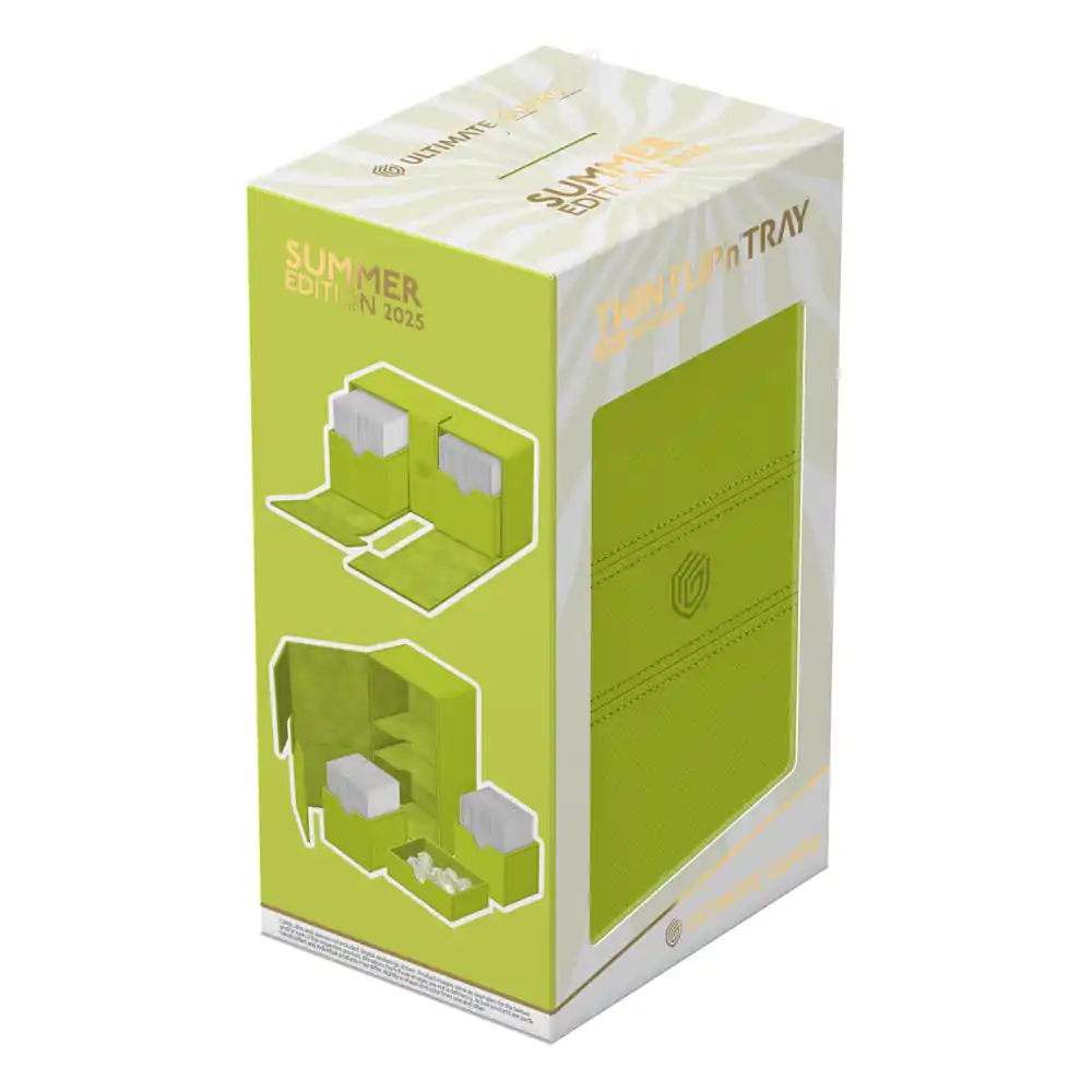 Ultimate Guard Twin Flip'n'Tray 200+ Xenoskin "Summer Edition 2025" - Lime fotografija izdelka