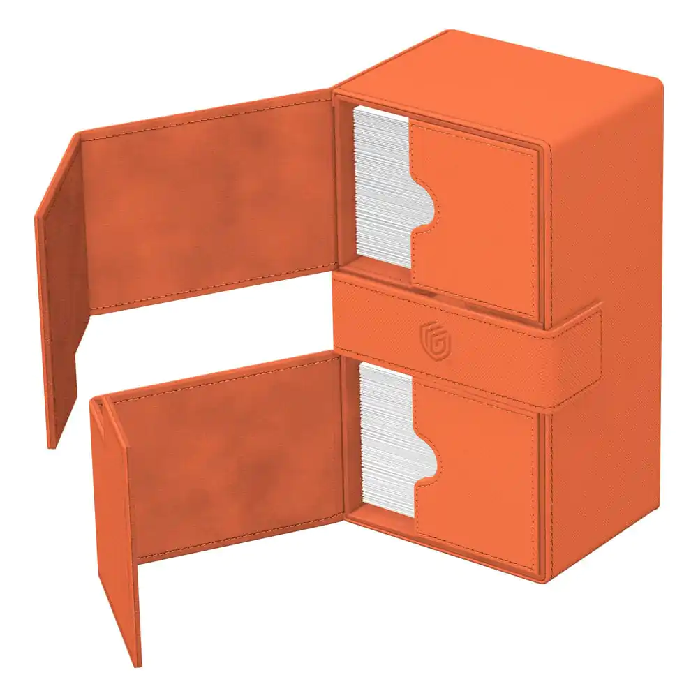 Ultimate Guard Dvojni Flip'n'Tray 200+ Xenoskin "Summer Edition 2025" - Breskev fotografija izdelka