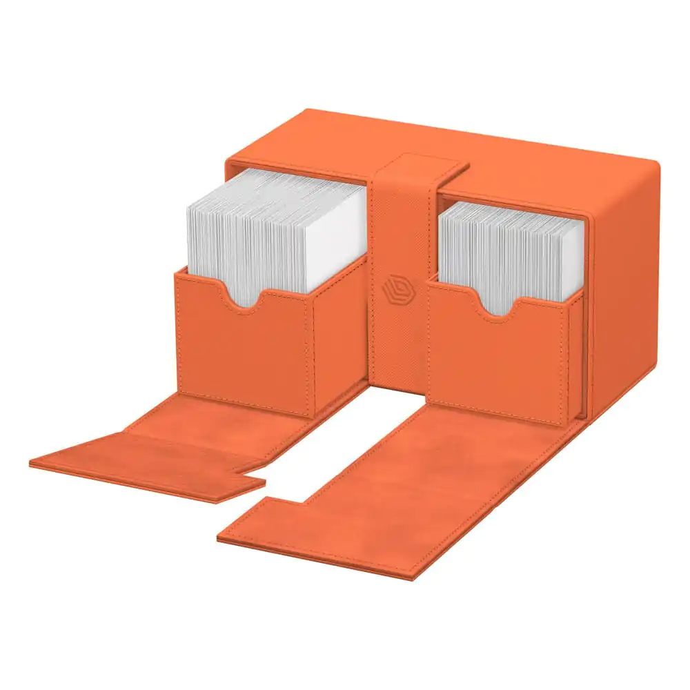 Ultimate Guard Dvojni Flip'n'Tray 200+ Xenoskin "Summer Edition 2025" - Breskev fotografija izdelka