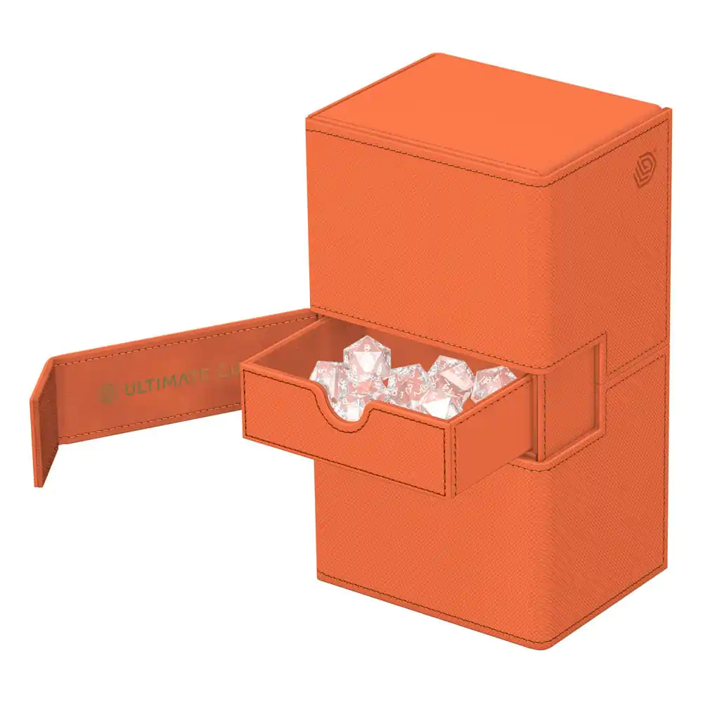 Ultimate Guard Dvojni Flip'n'Tray 200+ Xenoskin "Summer Edition 2025" - Breskev fotografija izdelka