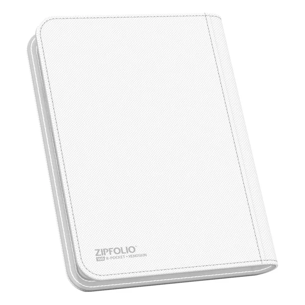 Ultimate Guard Zipfolio 160 - 8-žepni XenoSkin White fotografija izdelka