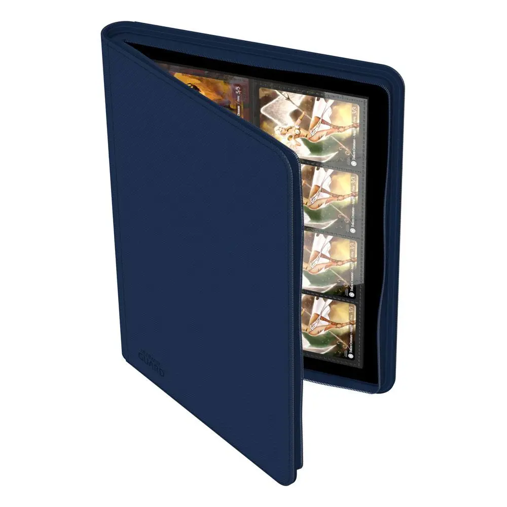 Ultimate Guard Zipfolio 320 - 16-žepni XenoSkin modre barve fotografija izdelka